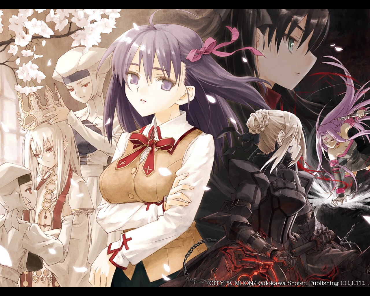 Tapeta na pulpit Fate/stay night Anime