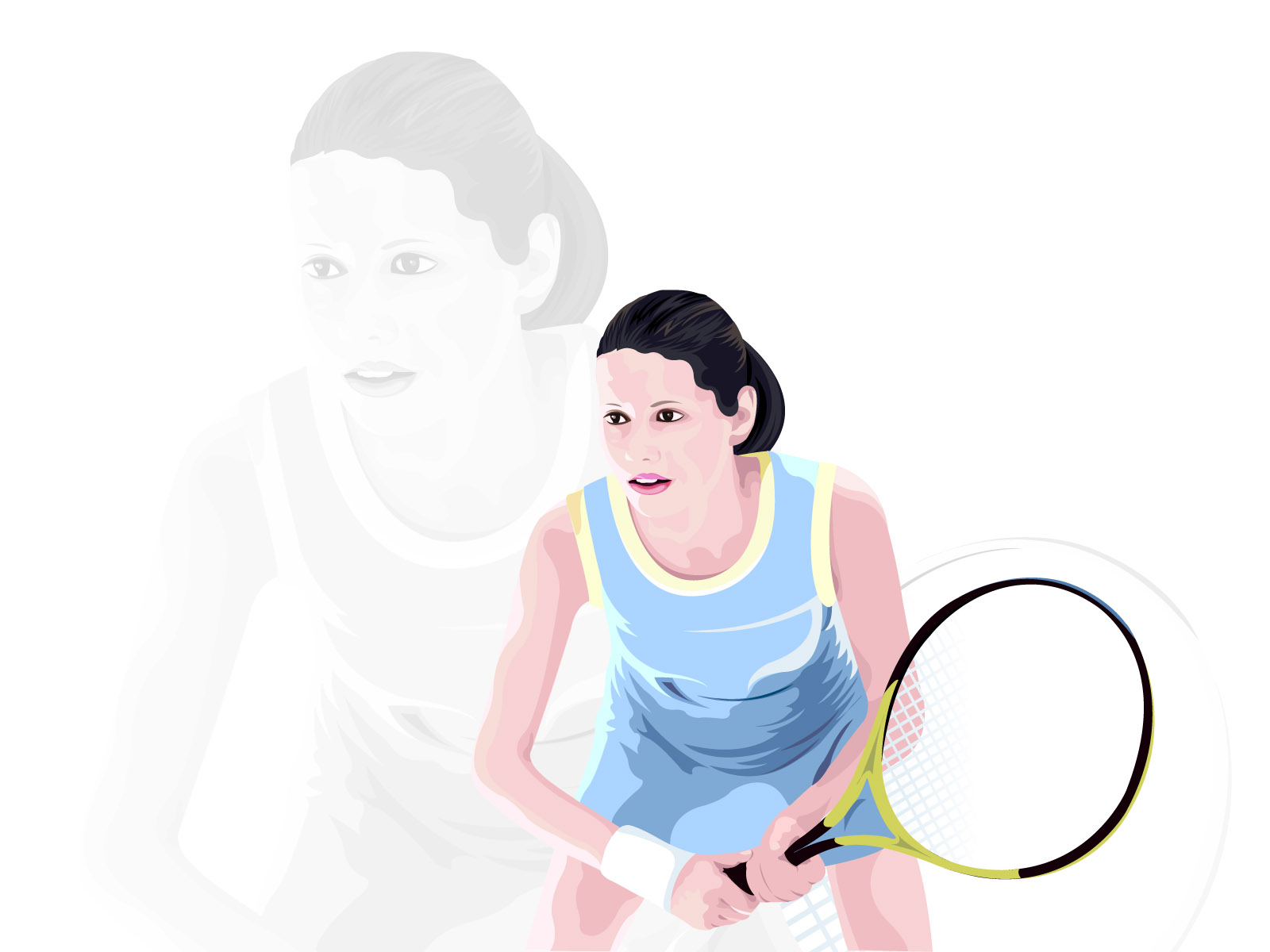 Картинка спортивная Теннис 1600x1200 Спорт спортивные спортивный