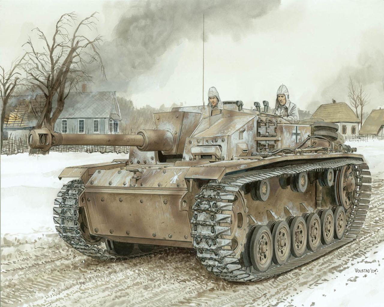 Tanque Dibujado StuG.III Ausf.F/8 Late Production militar, carro de combate, tanques Ejército