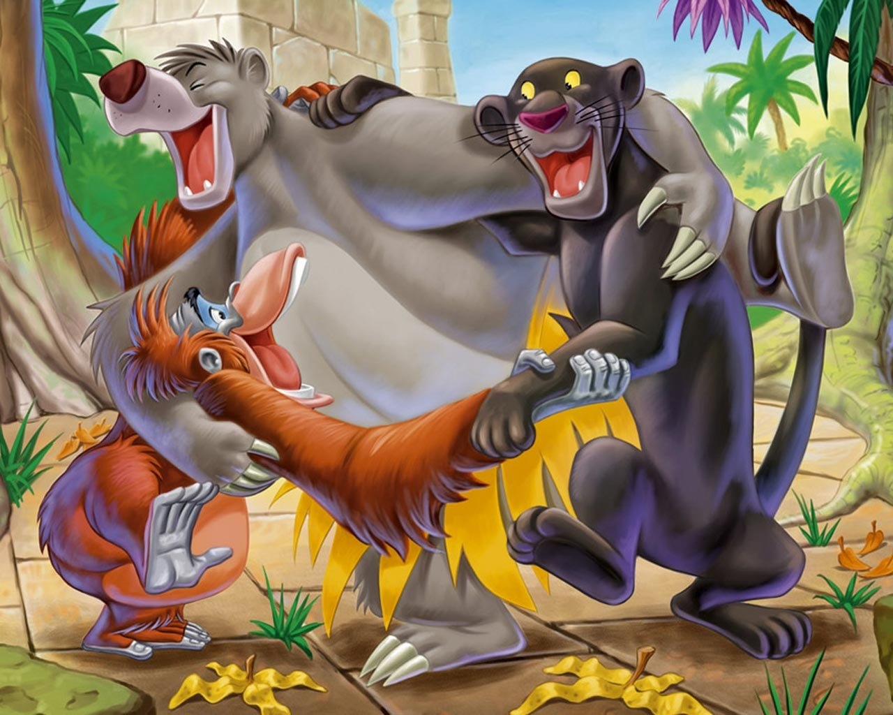 Fonds d'ecran Disney Le Livre de la jungle Dessins animés télécharger photo