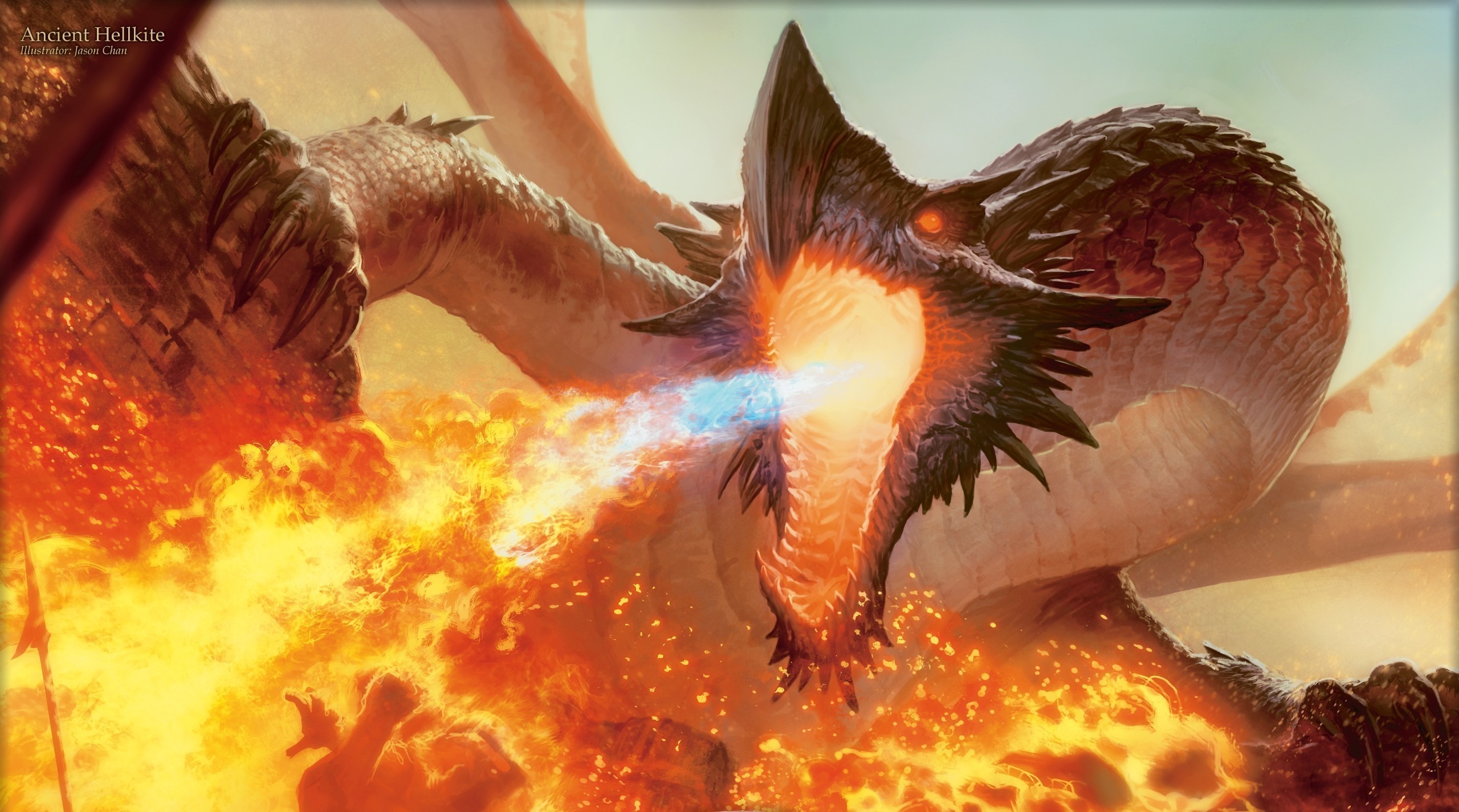 2560x1426 Dragons dragon Fantasy
