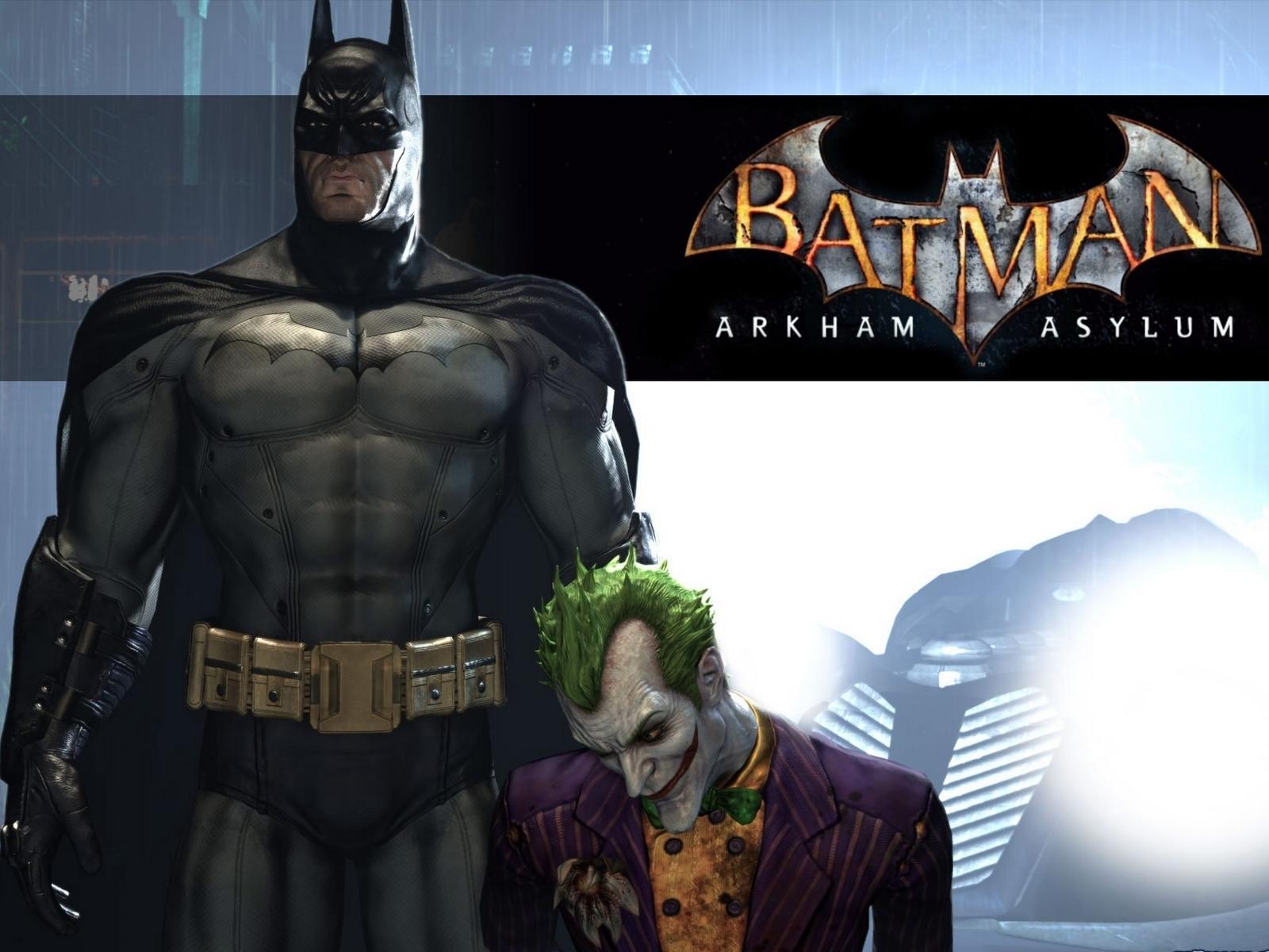 Обои для рабочего стола Batman Герои комиксов Джокер Бэтмен герой Игры супергерои компьютерная игра