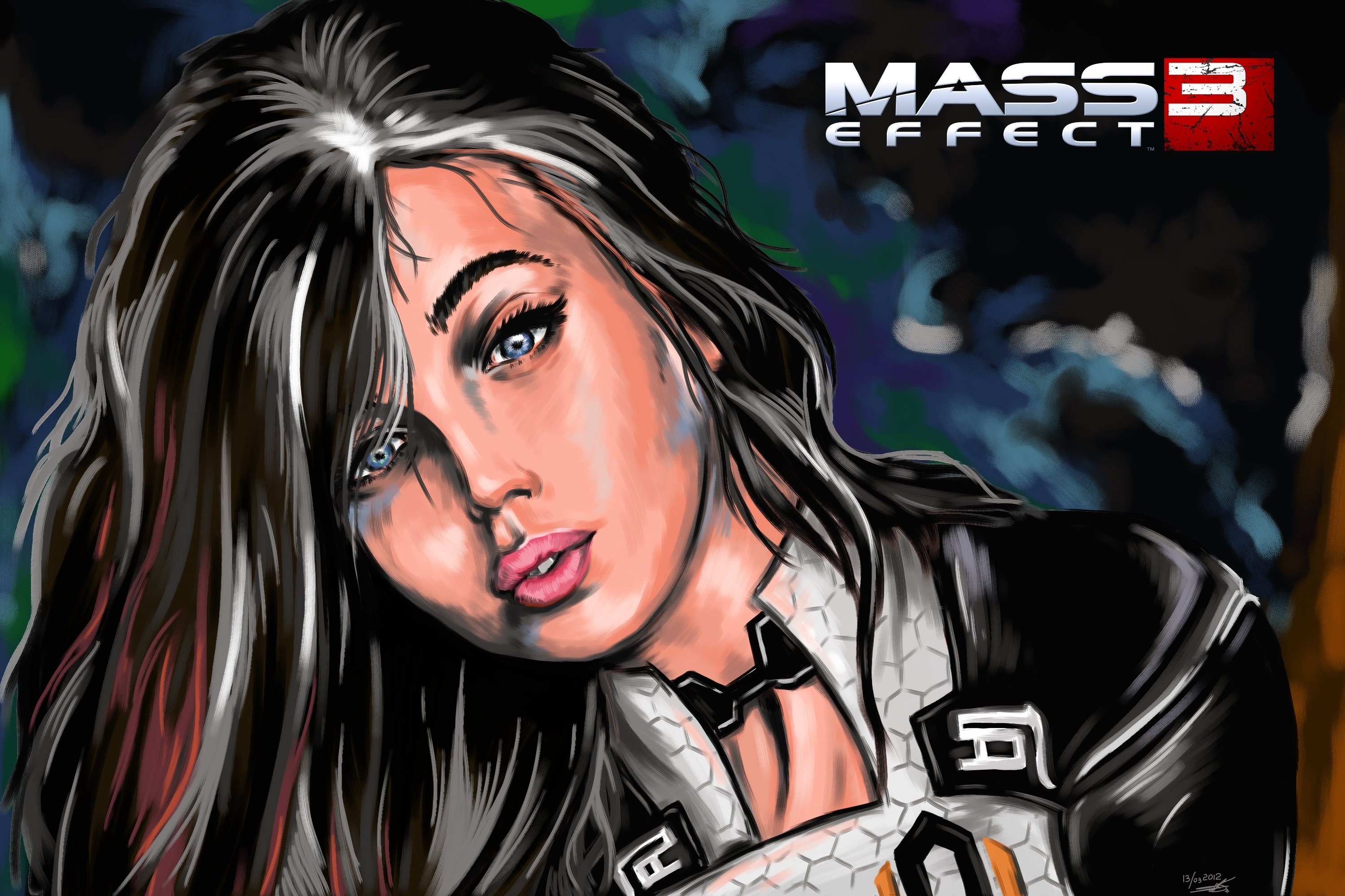 3000x2000 Mass Effect Mass Effect 3 jovem mulher, mulheres jovens, moça, videojogo Jogos Meninas