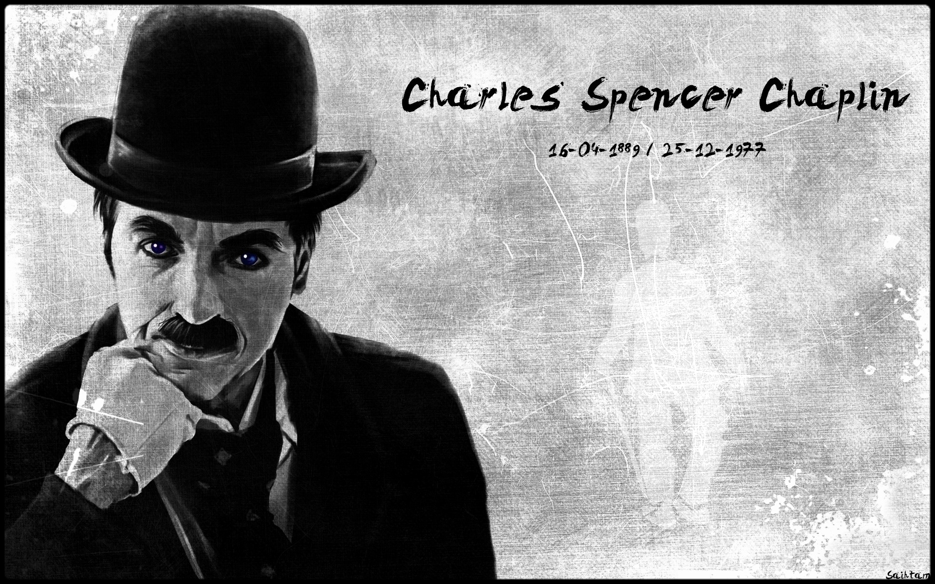 Bakgrunnsbilder til skrivebordet Charlie Chaplin Kjendiser 1920x1200