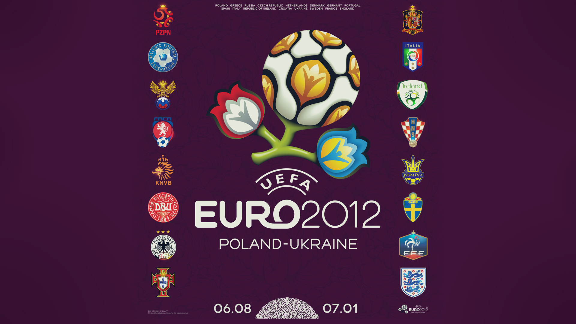 1920x1080 Fútbol euro 2012 deportivas, atlética, deportes Deporte
