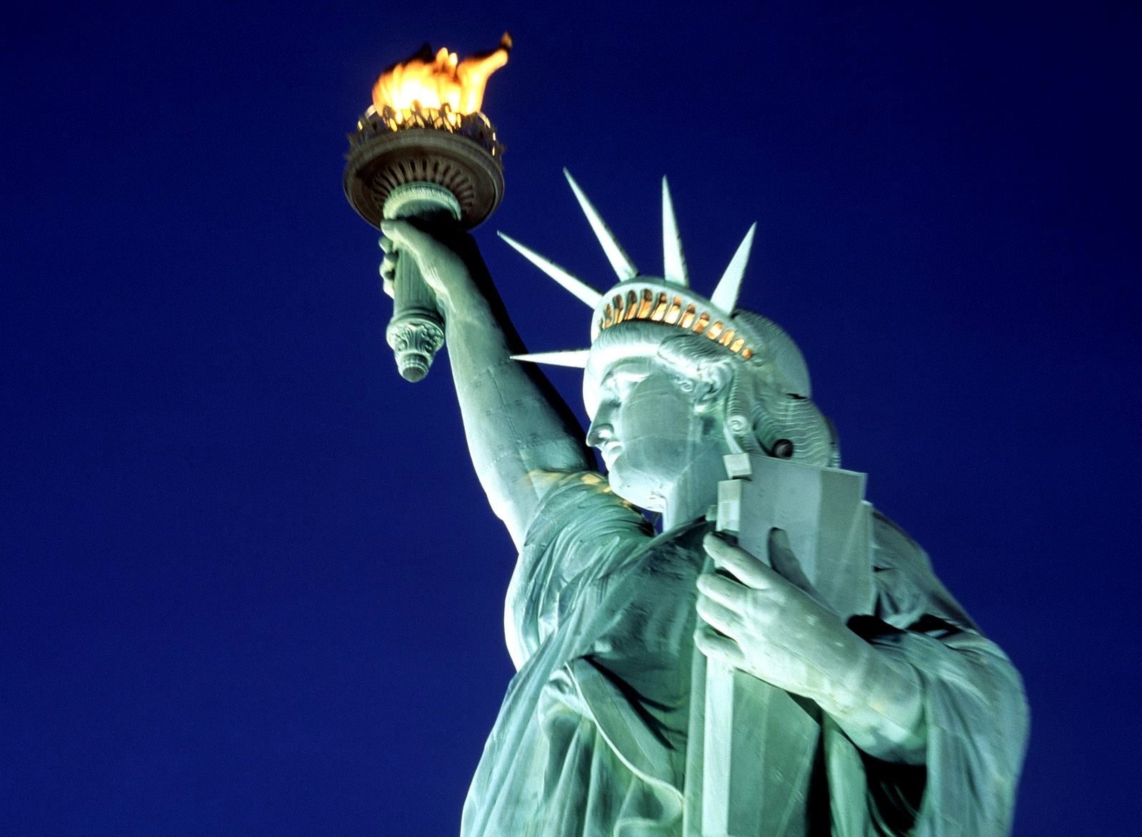Foto Statua della Libertà stati uniti Città USA