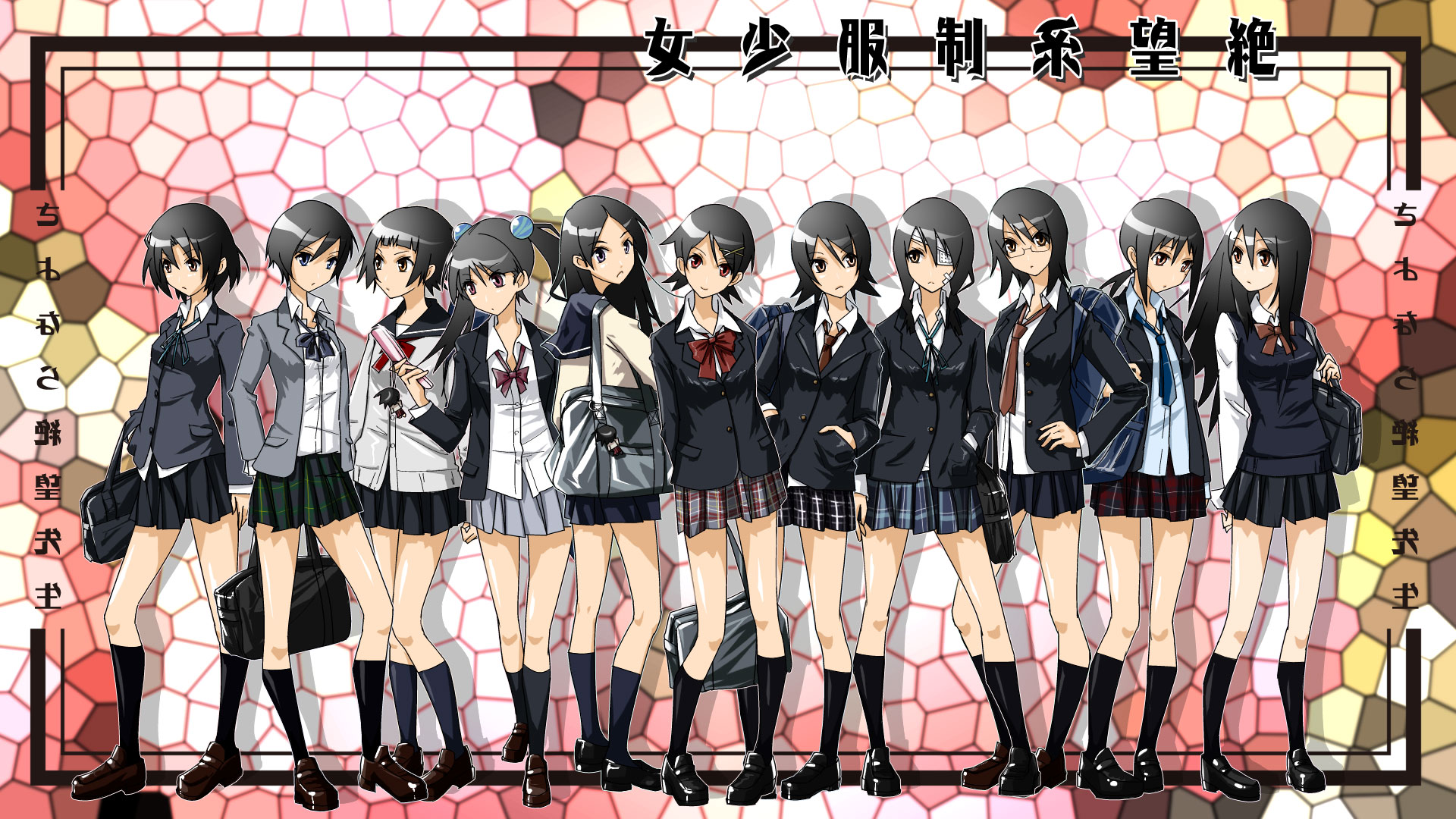Sfondi del desktop Sayonara Zetsubou Sensei Anime Ragazze 1920x1080 ragazza giovane donna giovani donne