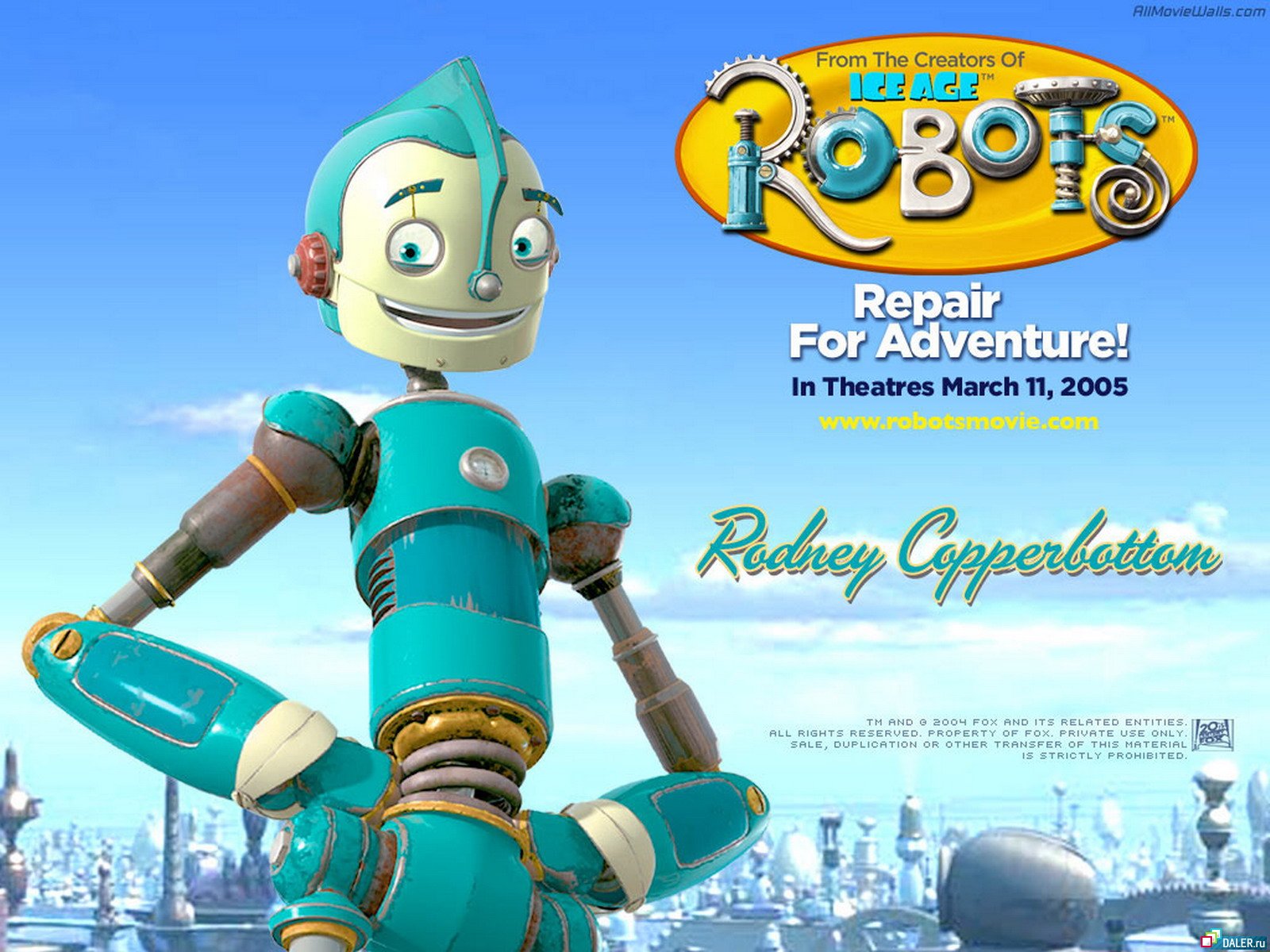 Achtergronden Robots 2005 Cartoons