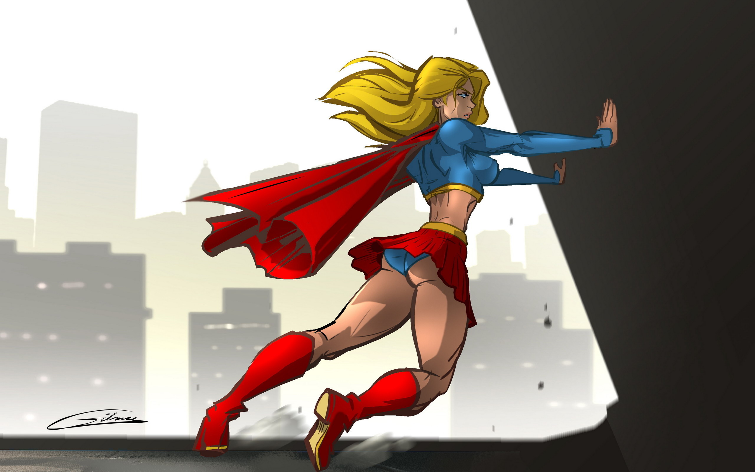 Afbeeldingen Superhelden Supergirl held Fantasy