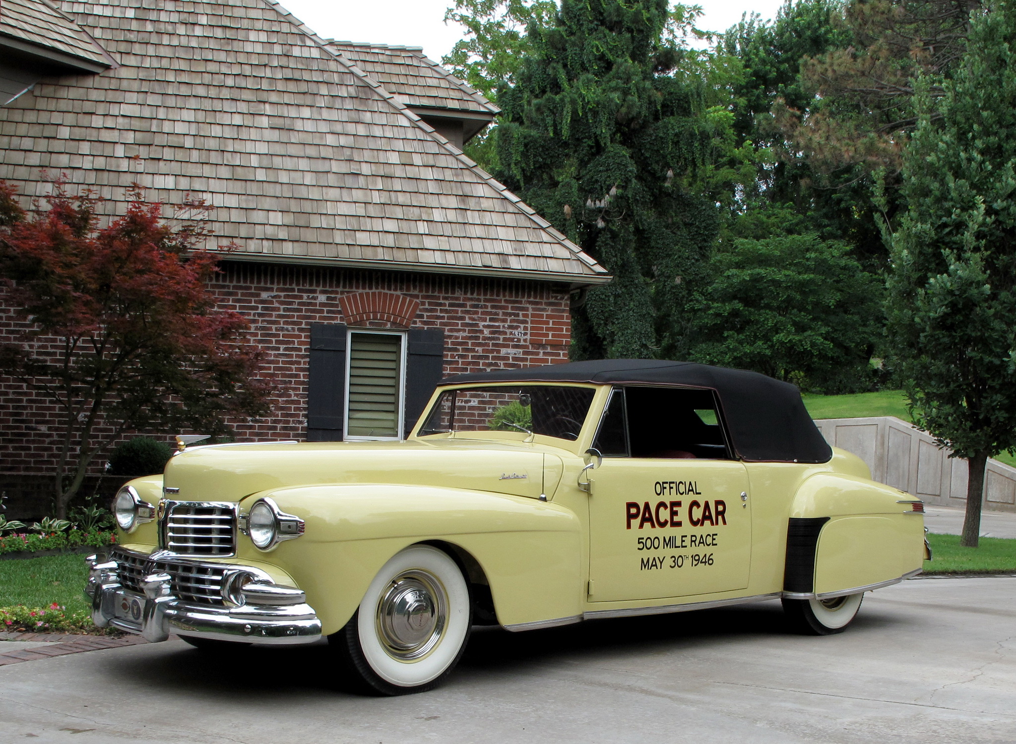 、リンカーン - 自動車、Continental Indy Pace Car 1946、、自動車、