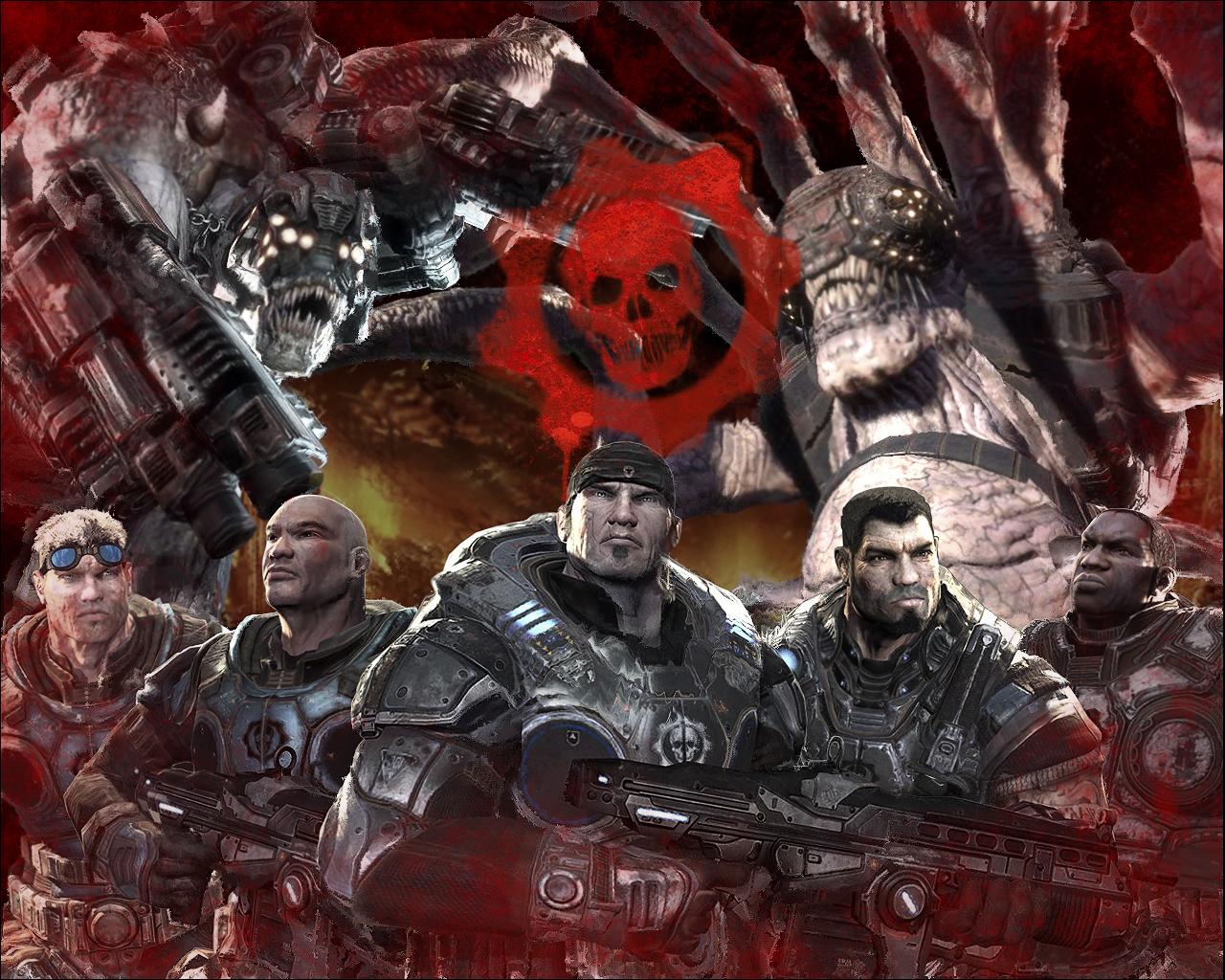 Foto Gears of War spel dataspel Datorspel
