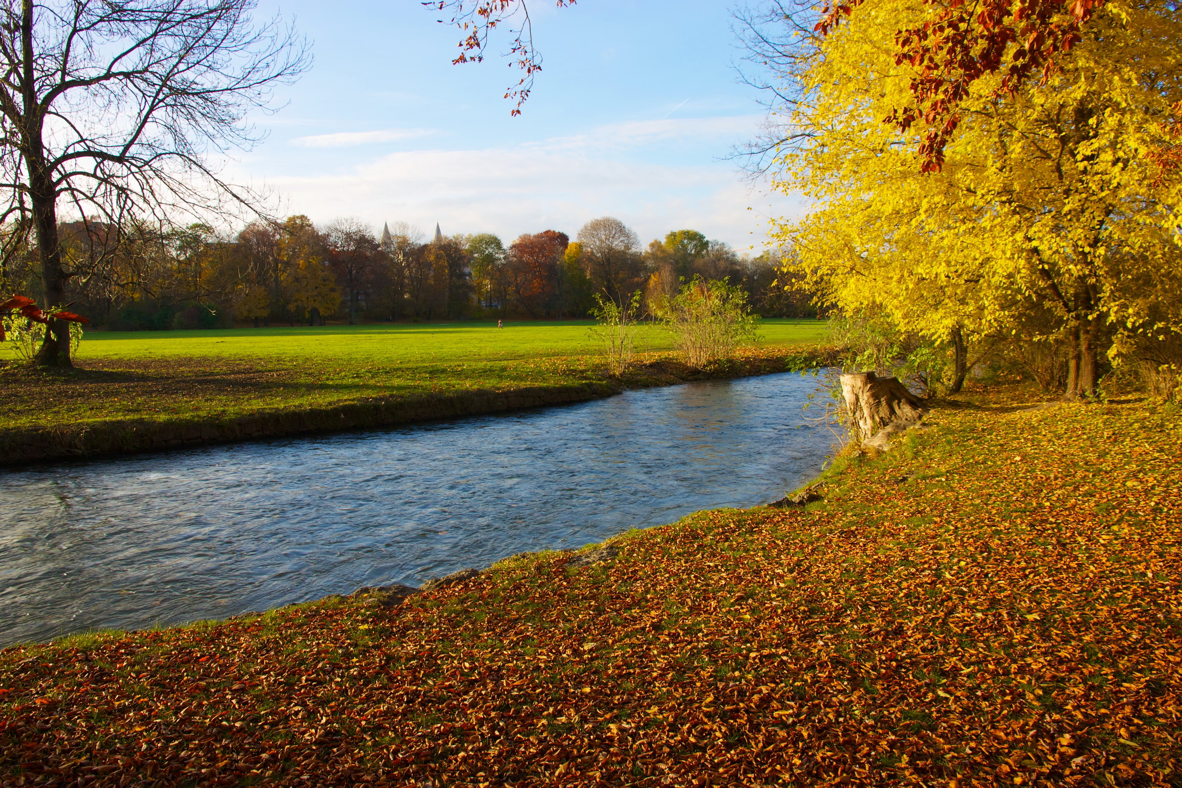 Afbeeldingen München Duitsland Natuur Rivieren rivier