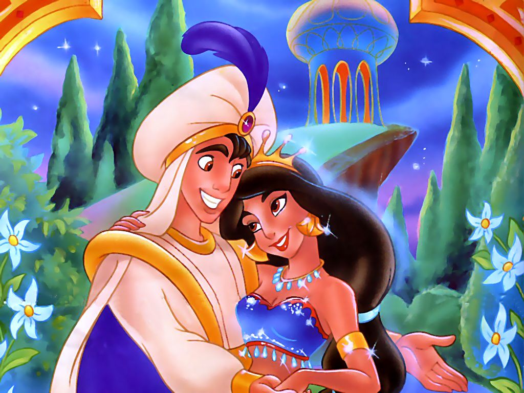Sfondi del desktop Disney Aladdin cartone animato