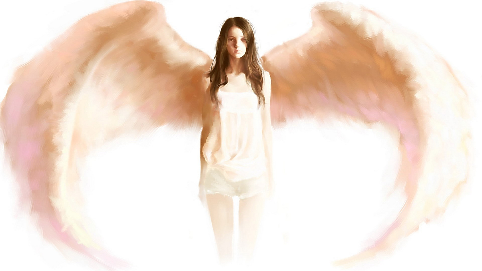 Immagini Fantasy Ragazze angelo ragazza giovane donna giovani donne Angeli