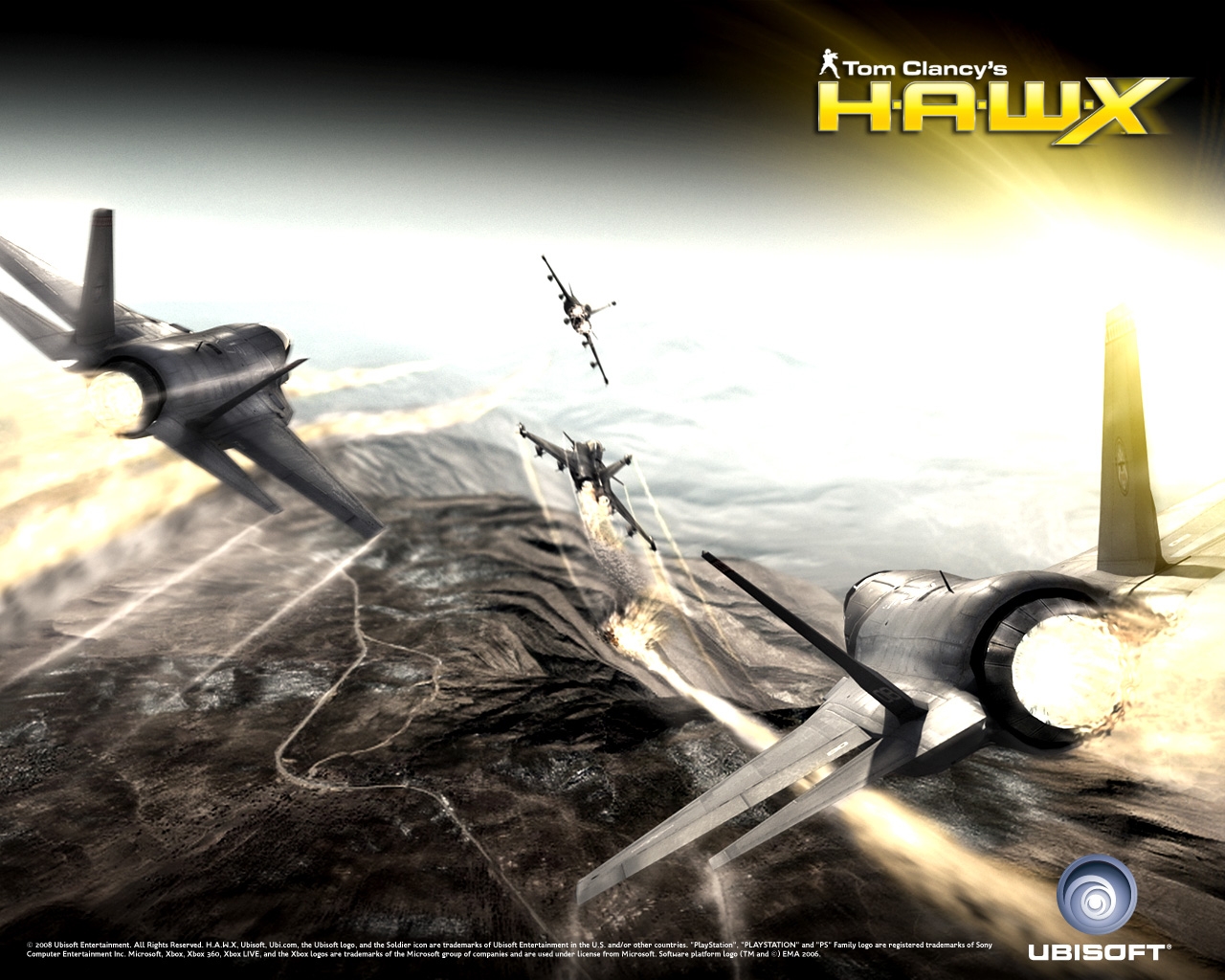 HAWX videojogo Jogos