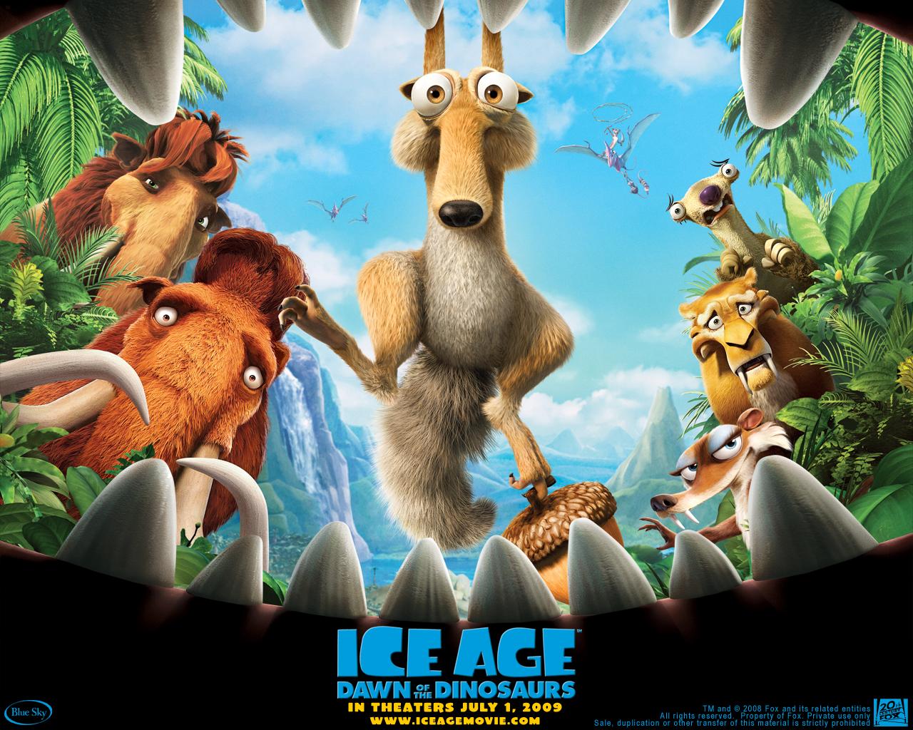 Desktop Wallpapers Ice Age Cartoons