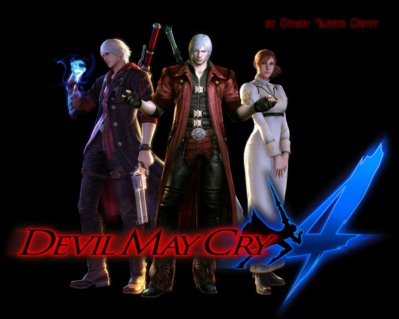 Tapeta Dante Devil May Cry Devil May Cry 4 Gry wideo gra wideo komputerowa