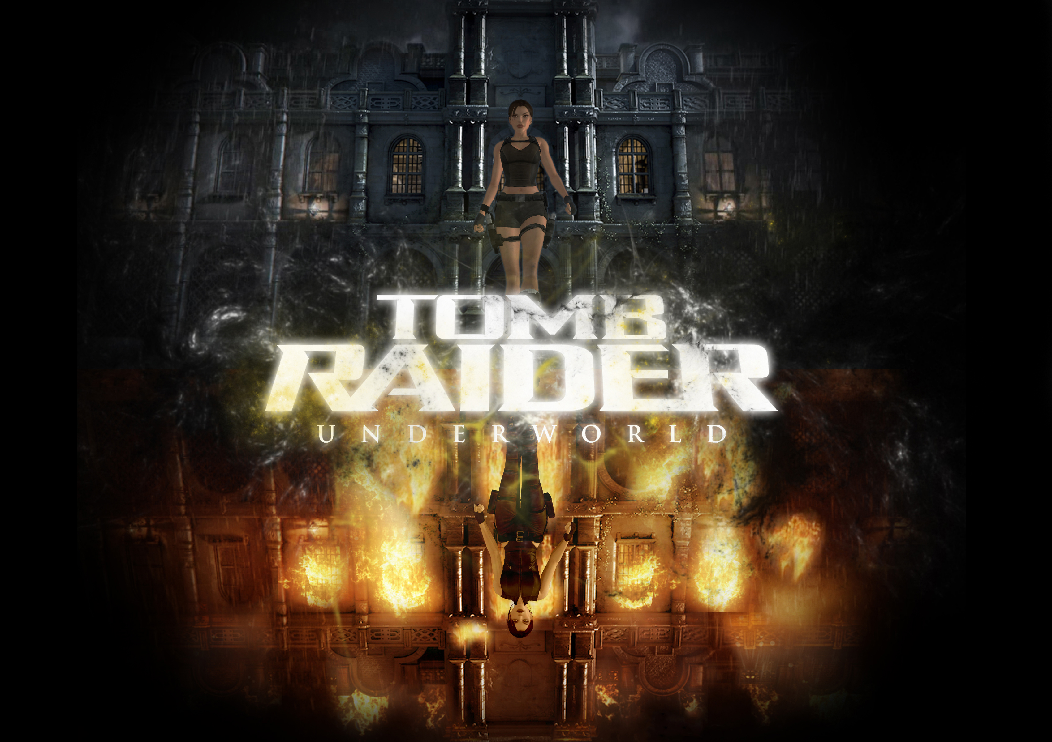 Bilder på skrivbordet Tomb Raider Tomb Raider Underworld dataspel 3400x2400 spel Datorspel