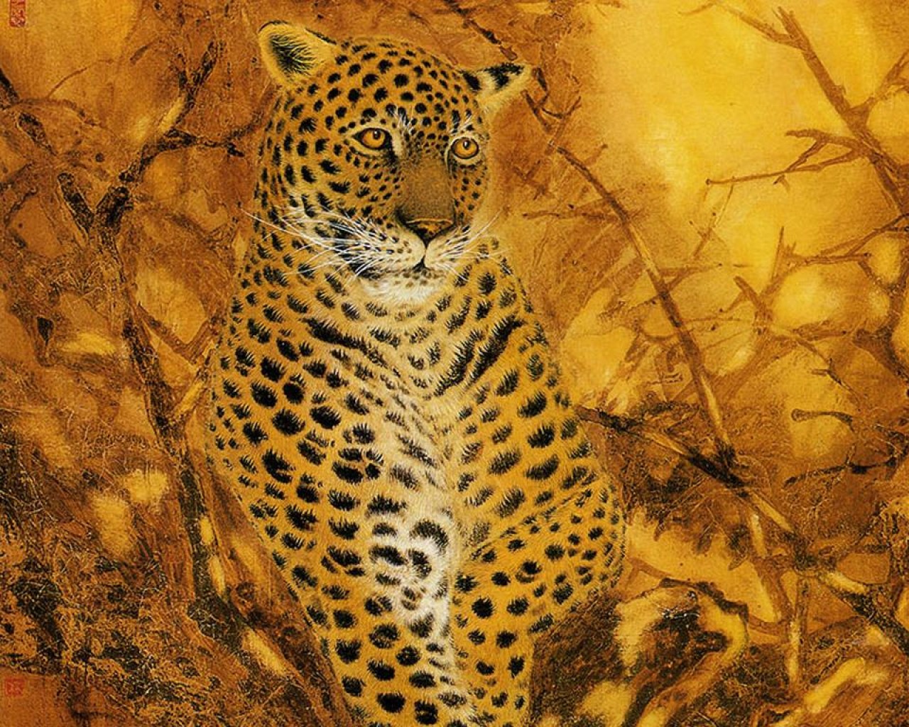 Grandes felinos Dibujado Leopardo animales, un animal, leopardos Animalia