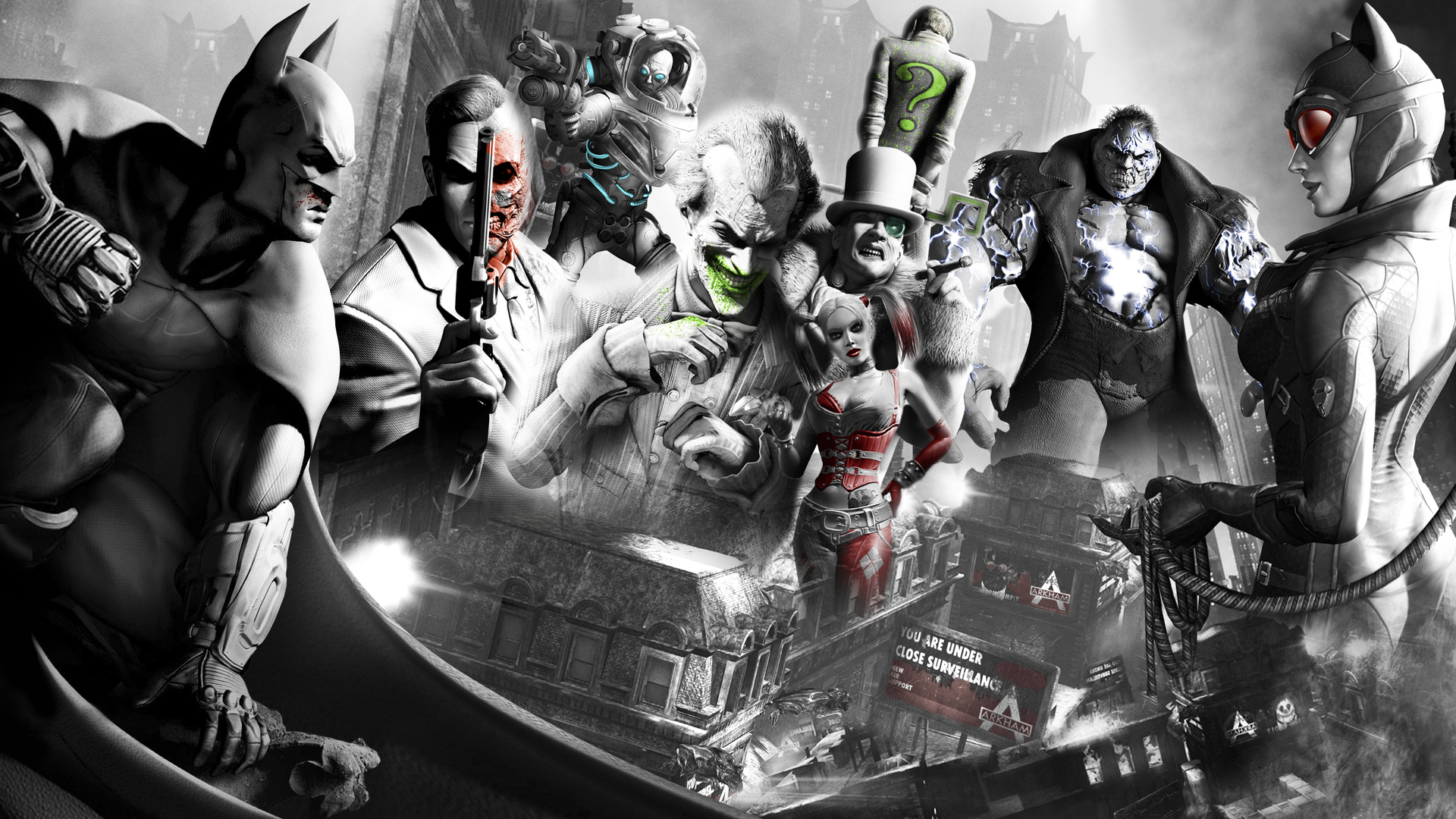 Batman Arkham City Wallpaper HD Joker
