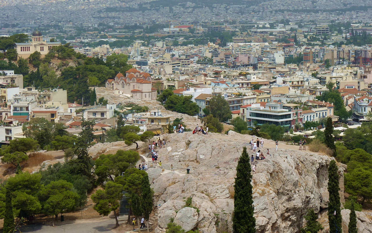 Bakgrundsbilder Grekland Athens-Acropol stad Städer