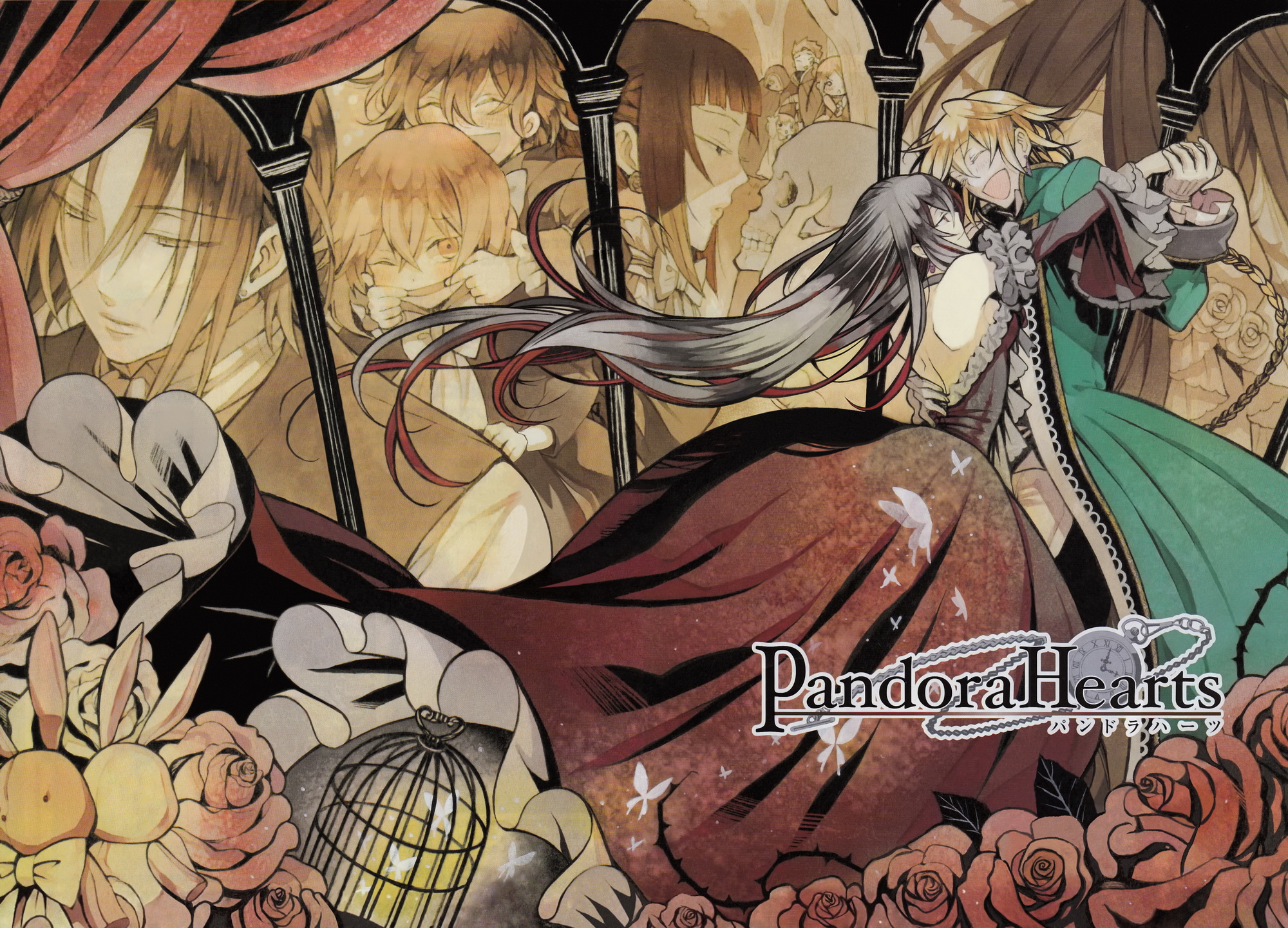 Bilder Pandora Hearts Anime Unge kvinner 2000x1441 ung kvinne
