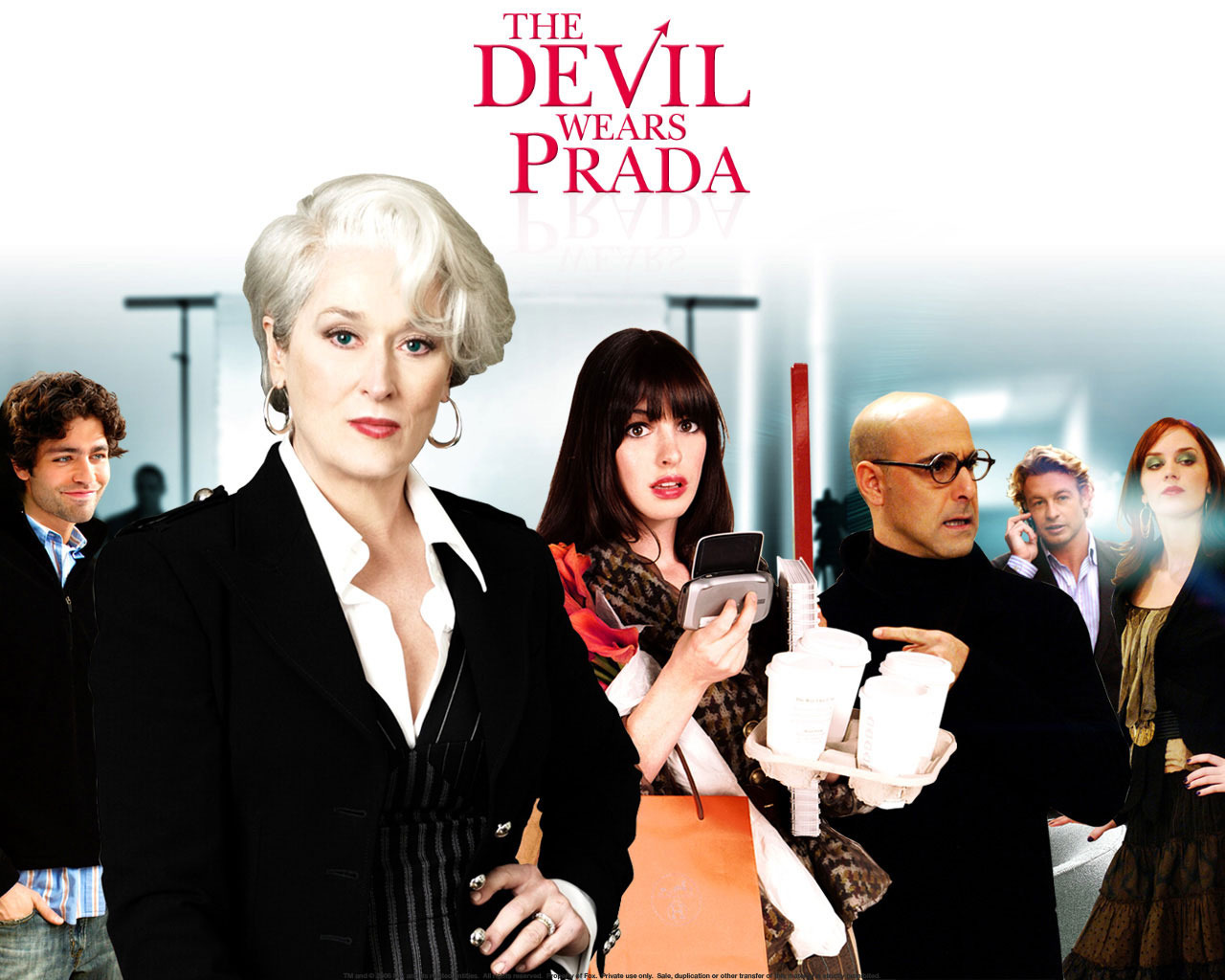Fonds d'ecran Le diable s'habille en Prada (film) Cinéma télécharger photo