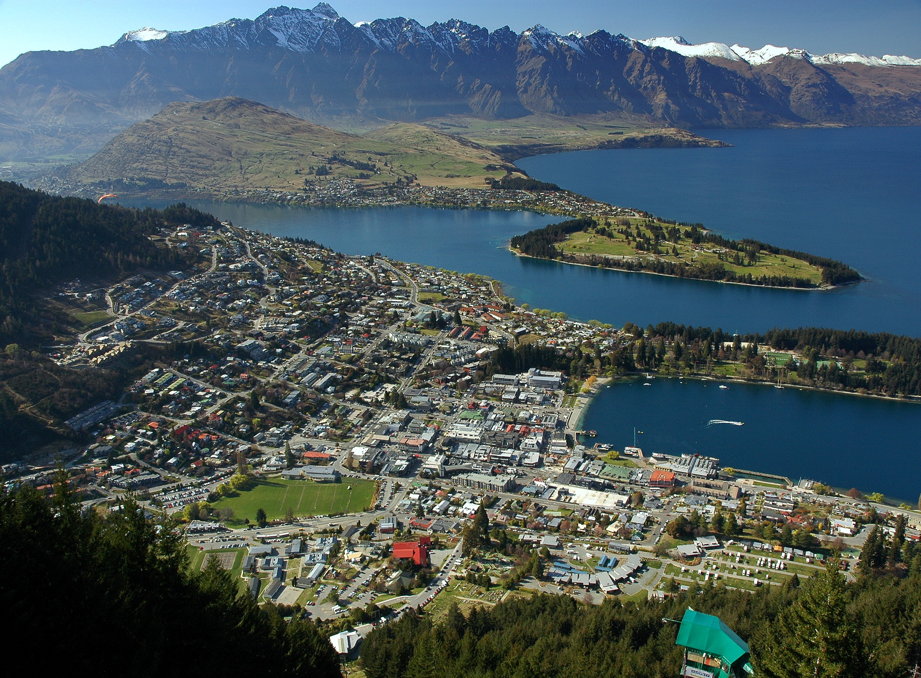 Foton Nya Zeeland Queenstown  Städer 1840x1355 stad