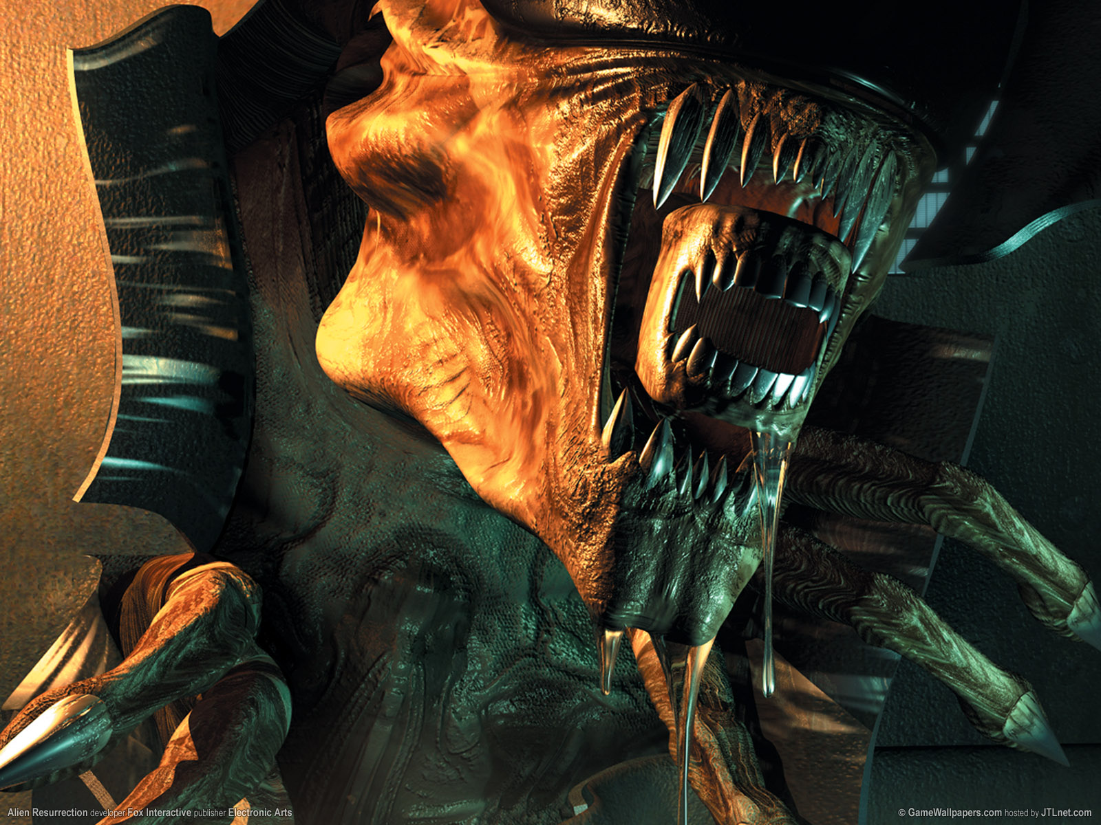 Achtergronden Alien Resurrection videogames 1600x1200 computerspel Computerspellen