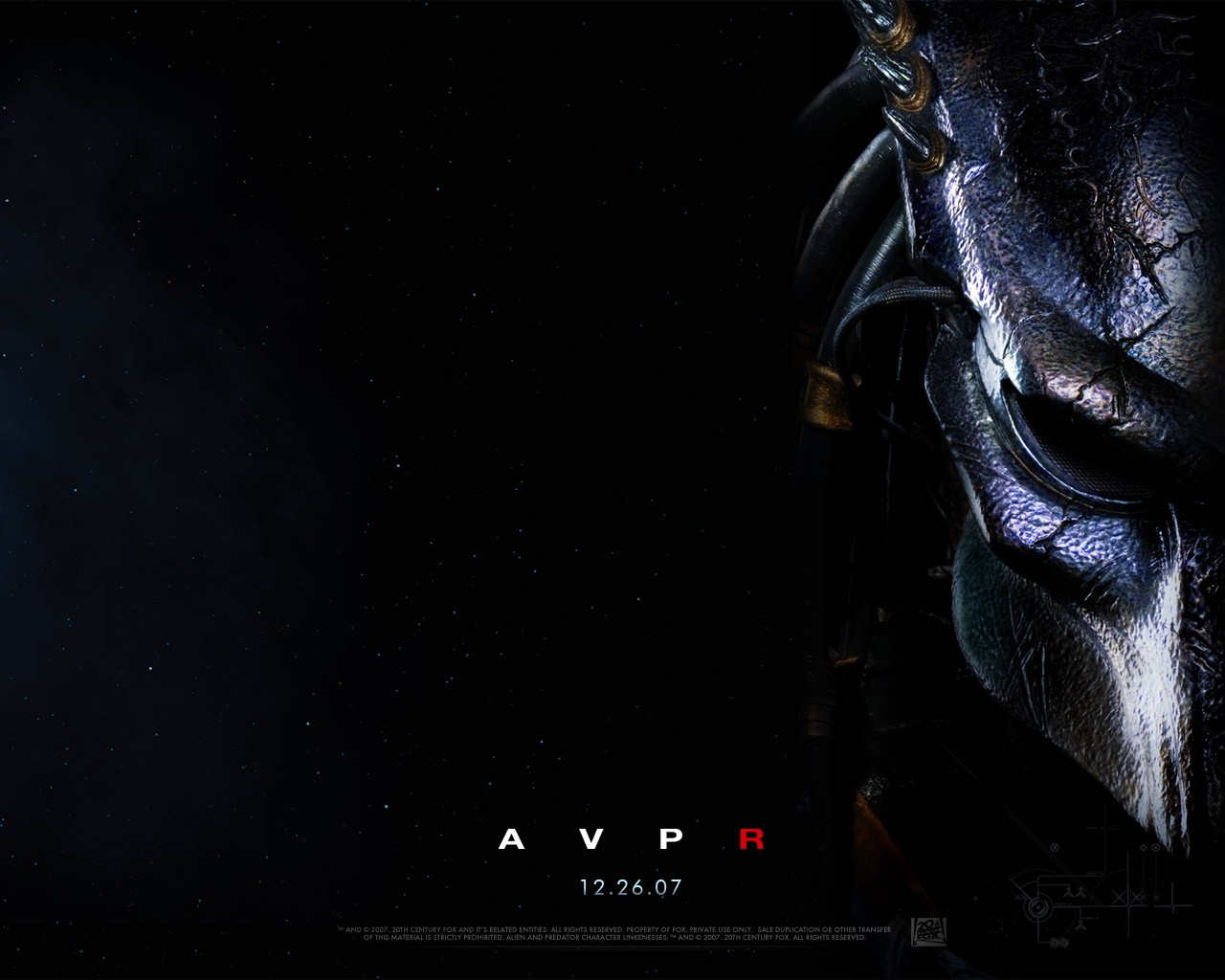 Bakgrunnsbilder til skrivebordet Aliens vs. Predator: Requiem Film