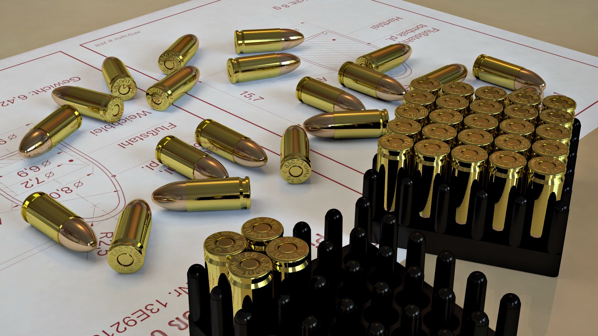 Afbeelding Kogels Militair 1920x1080 kogel patroon munitie