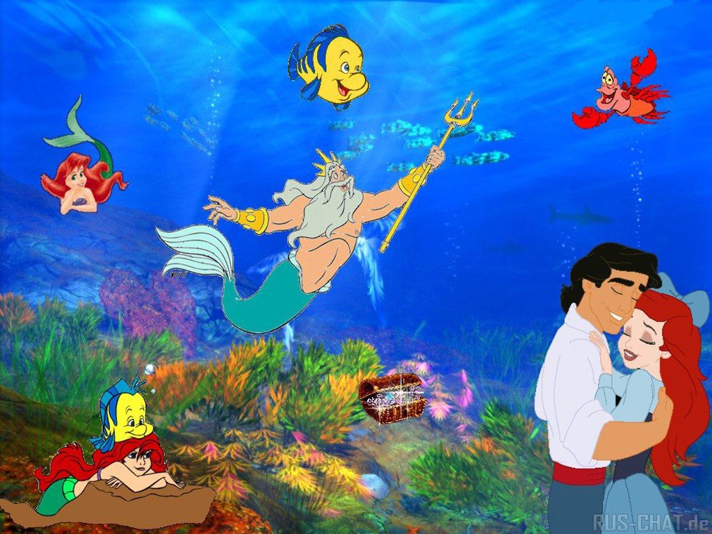 Immagini Disney La sirenetta cartone animato