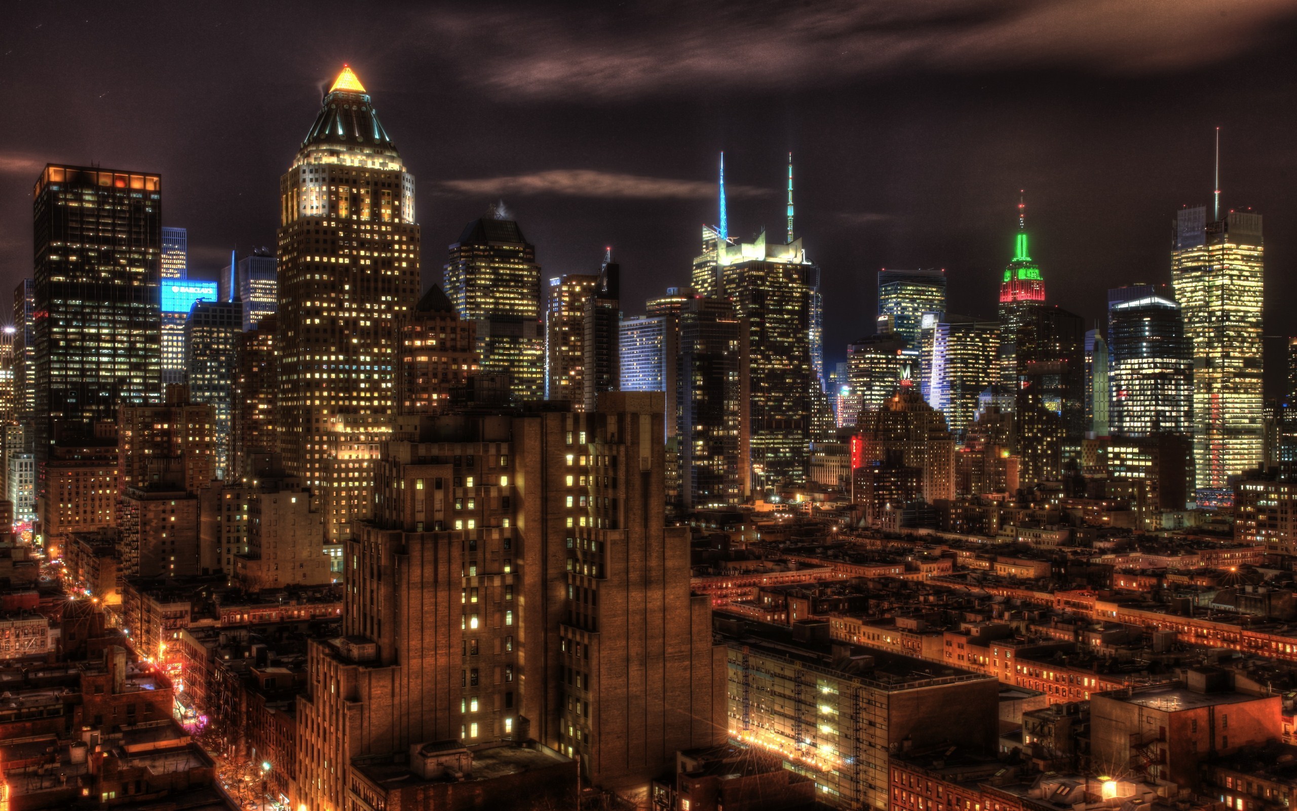Sfondi New York Manhattan stati uniti Città USA