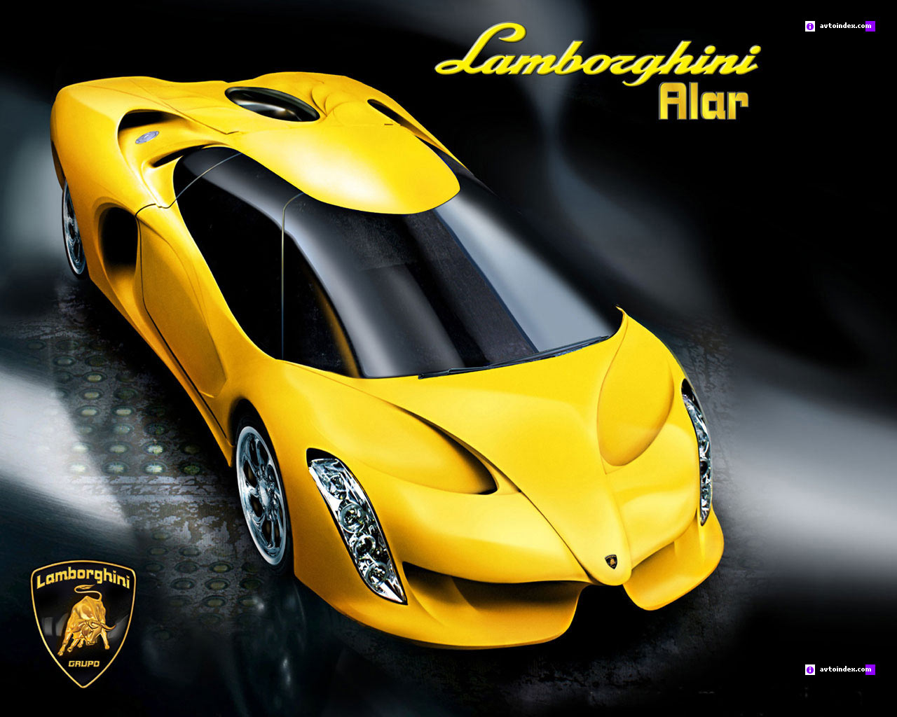 Обои для рабочего стола Lamborghini машины