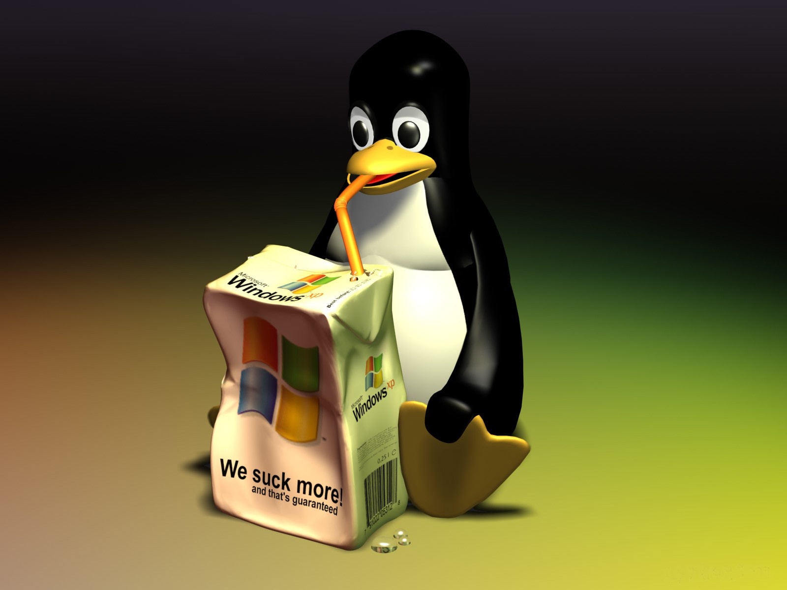 Fonds d'ecran Linux Pingouin Ordinateur télécharger photo