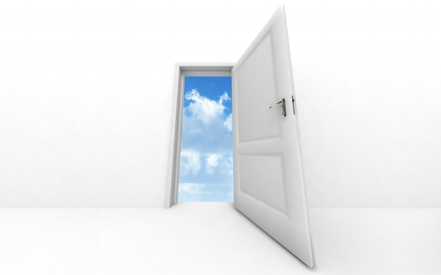 zdjęcia Otwarte drzwi Grafika 3D Drzwi
