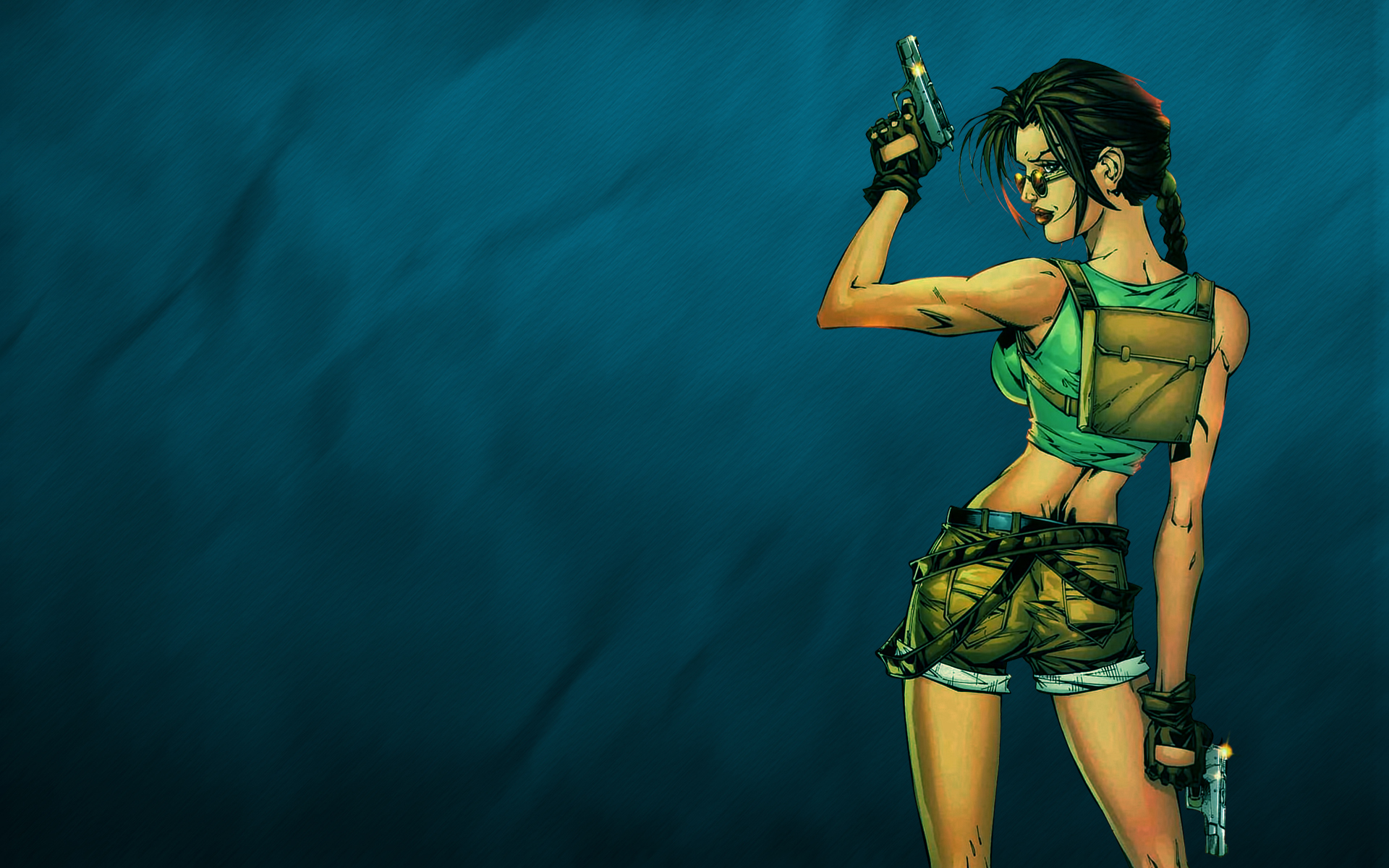 Desktop Wallpapers Tomb Raider Lara Croft female Games 1920x1200 Girls young woman vdeo game