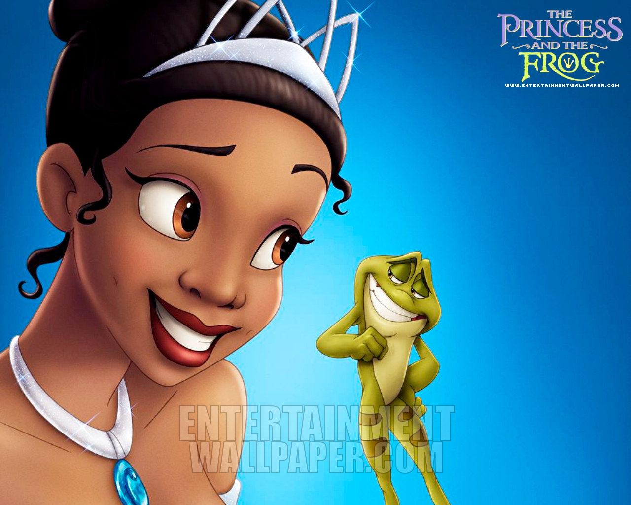 Foton Disney Prinsessan och grodan Tecknat