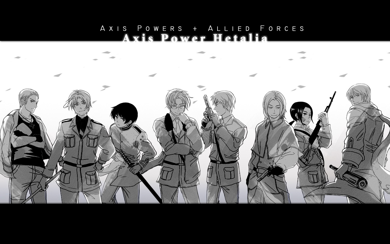 Картинка Хеталия - объединенные силы Аниме Hetalia: Axis Powers