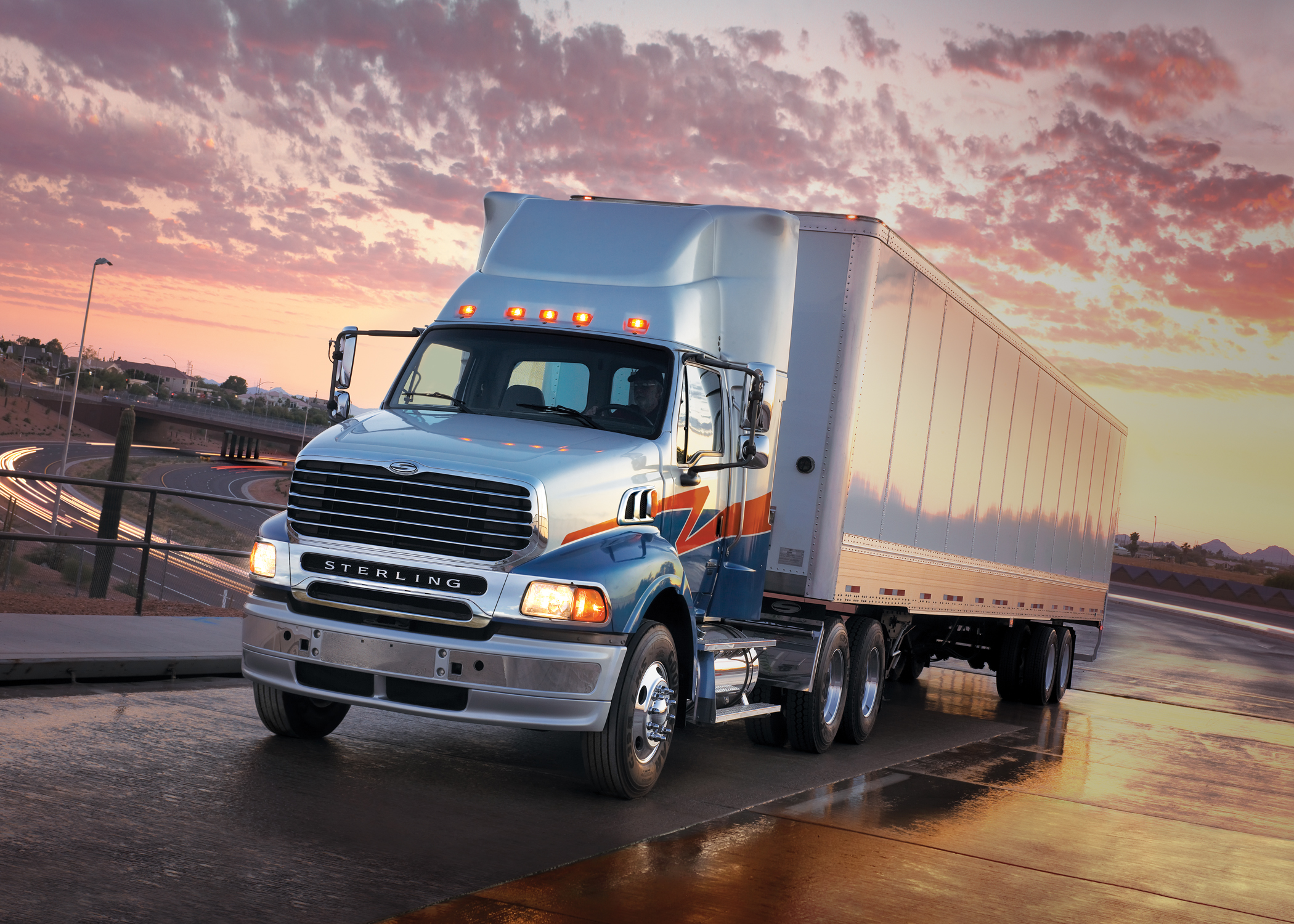 Achtergronden bureaublad vrachtauto Sterling Trucks Auto 2100x1500 Vrachtwagens auto's automobiel