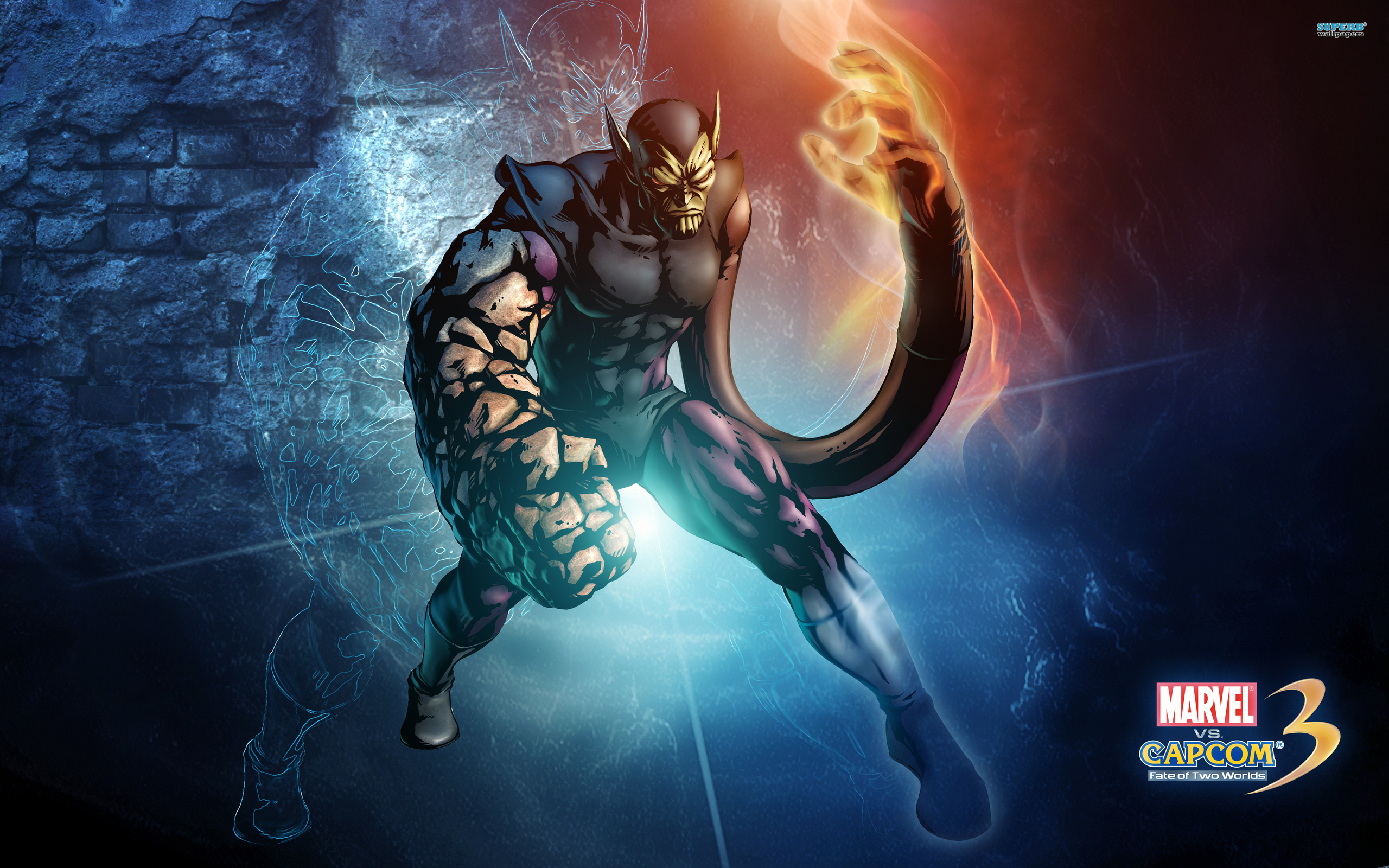 Foto Marvel vs Capcom Superhjältar Krigare Suoer Skrull Fantasy spel Övernaturliga varelser 2560x1600 dataspel Datorspel