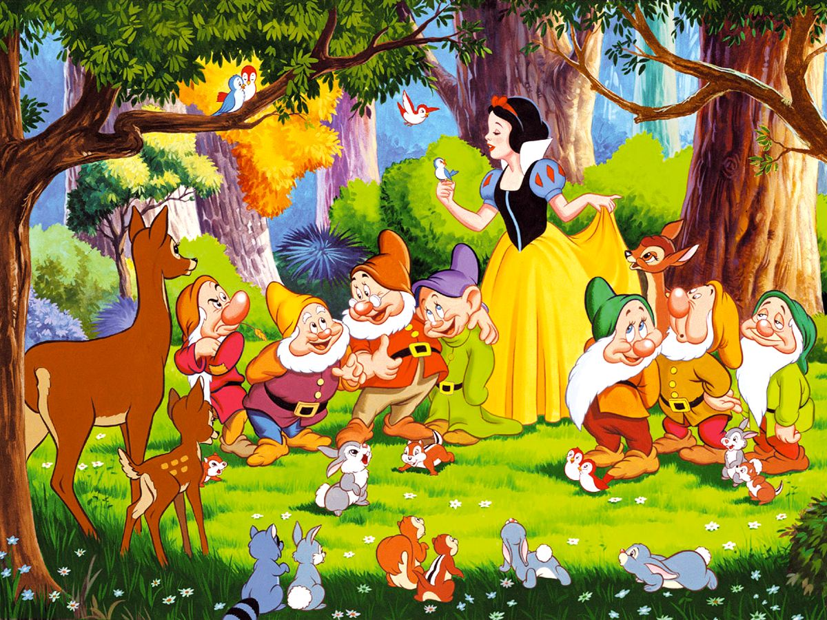 zdjęcia Disney Królewna Śnieżka i siedmiu krasnoludków Kreskówki kreskówka