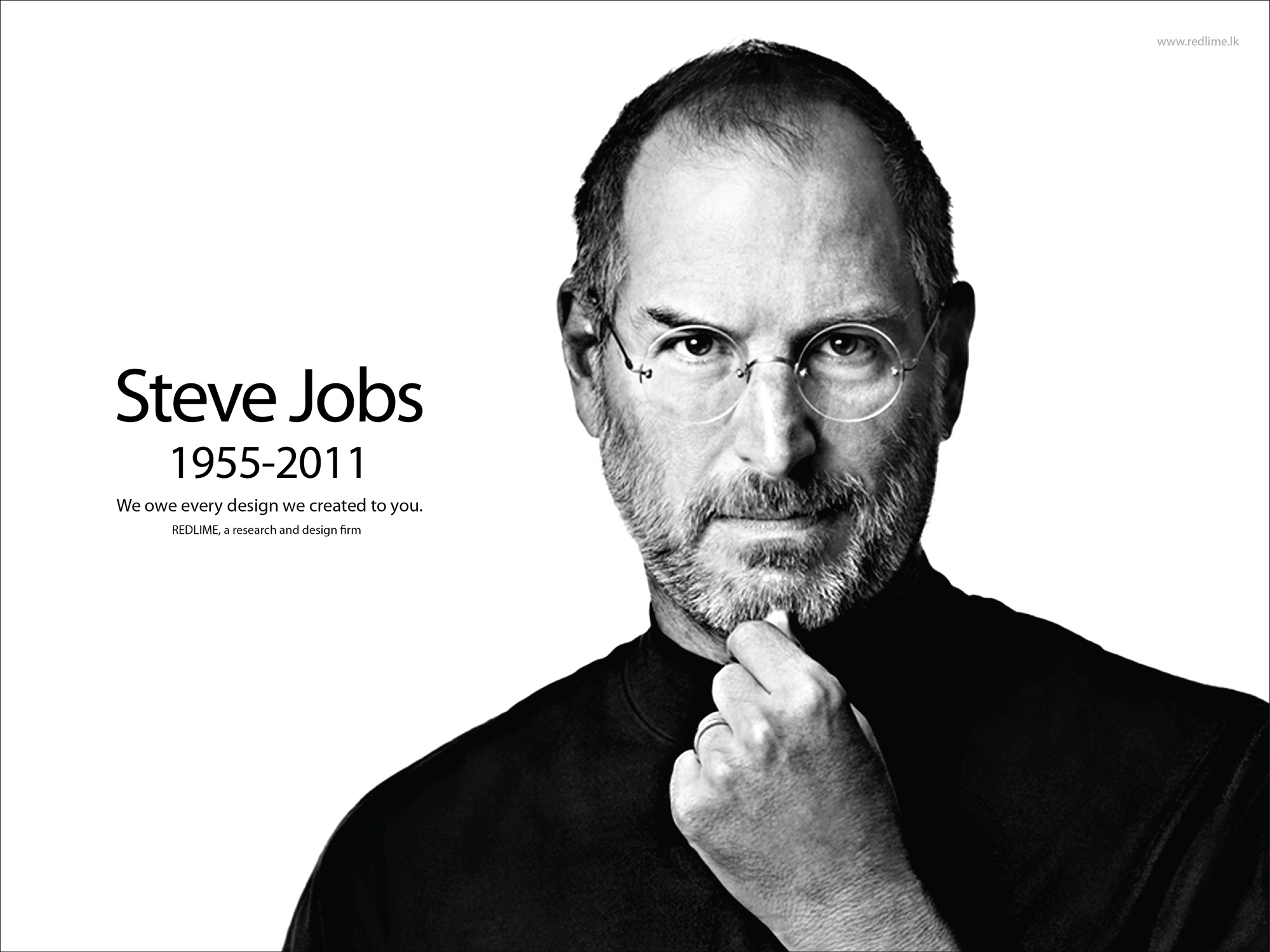 Tapeta Steve Jobs 1955-2011 Celebryci