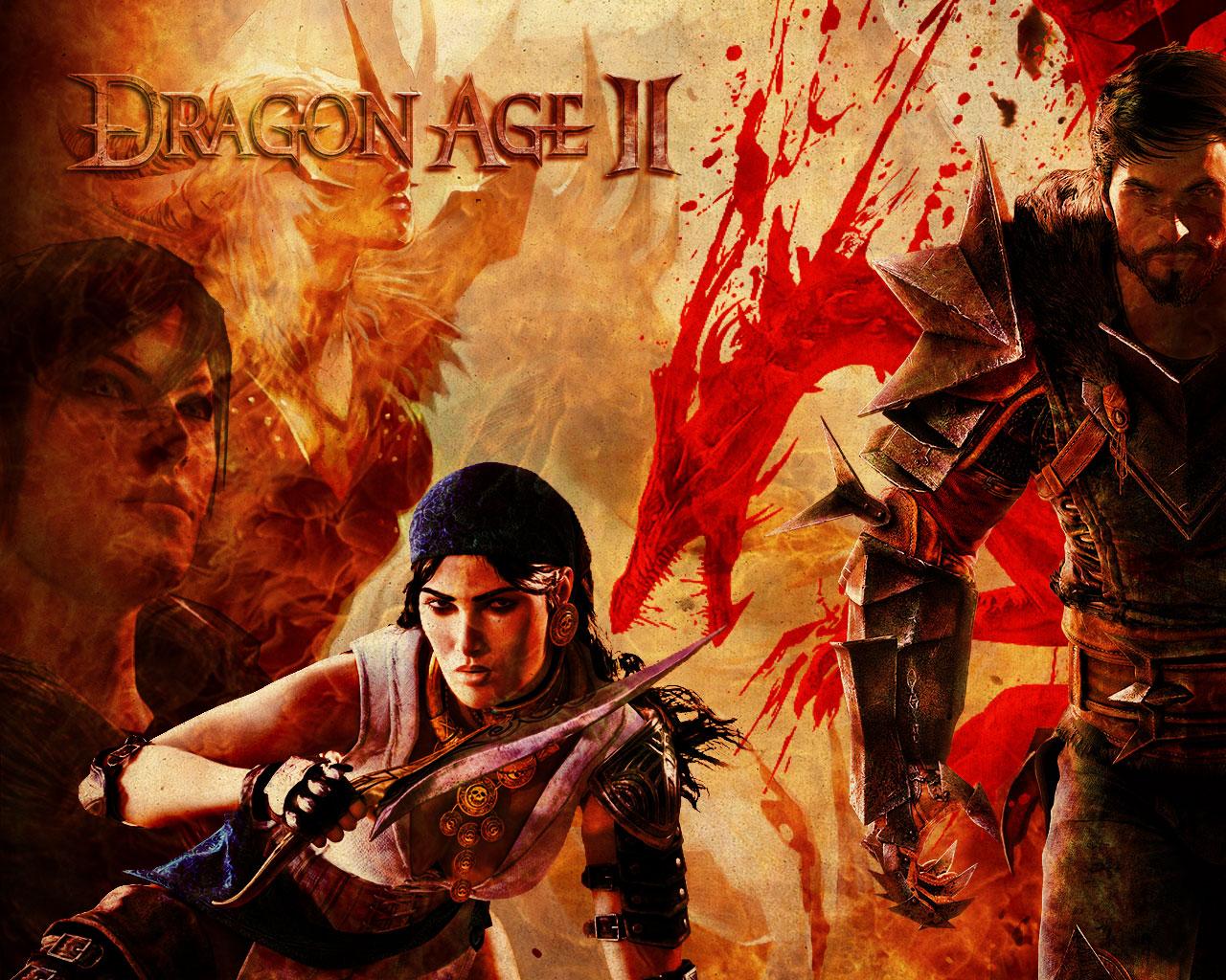 Afbeeldingen Dragon Age Dragon Age II computerspel videogames Computerspellen