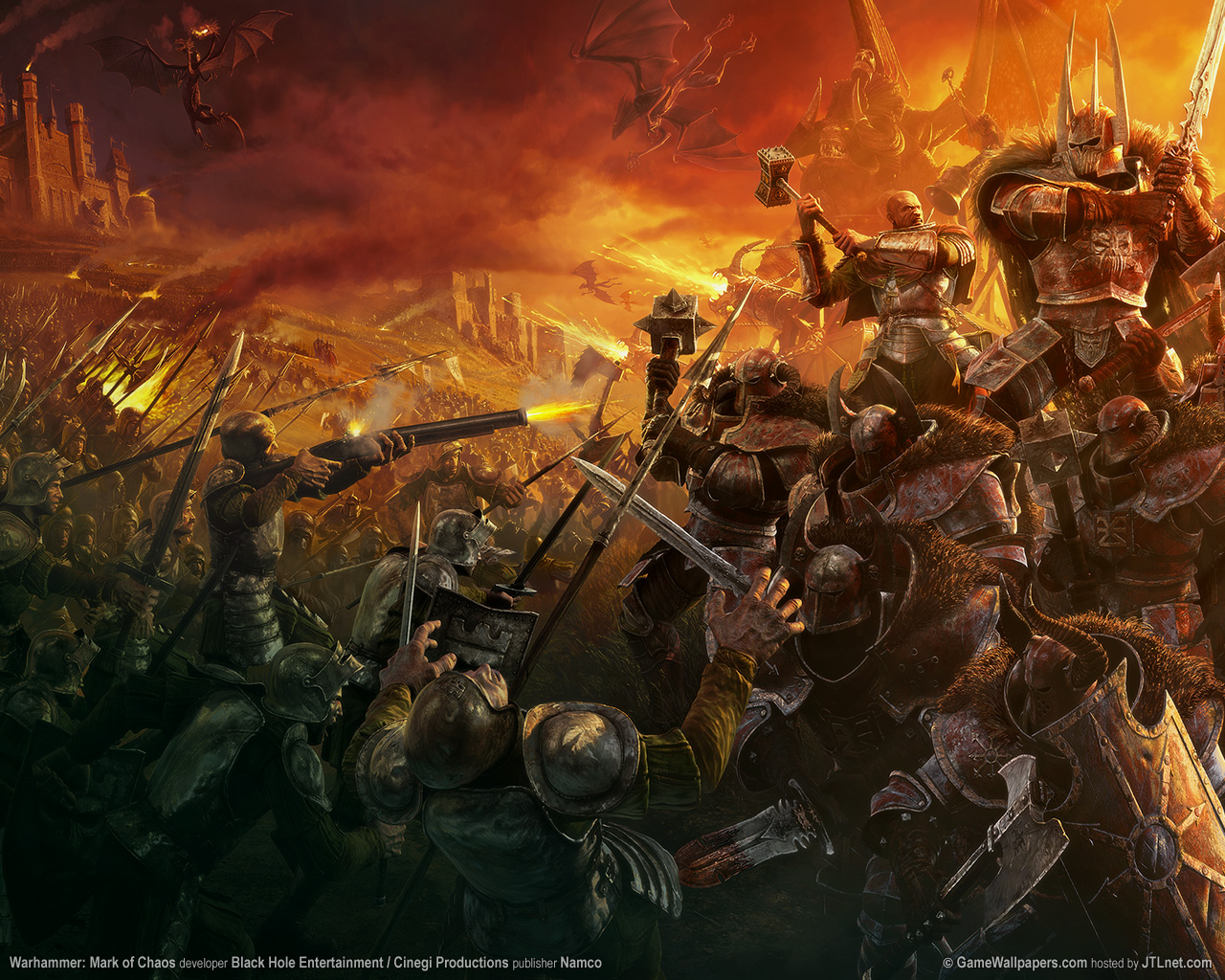 Фотографии Warhammer Mark of Chaos Игры компьютерная игра