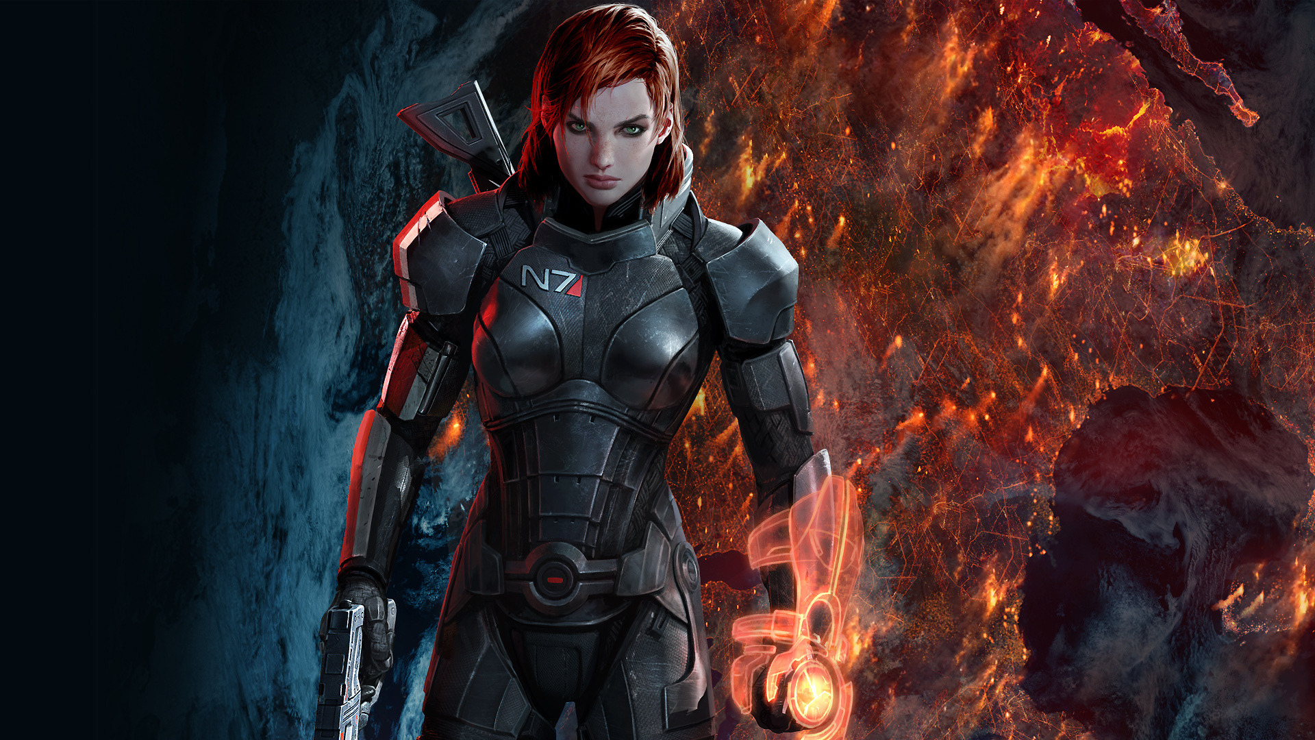 1920x1080 Mass Effect Mass Effect 3 jovem mulher, mulheres jovens, moça, videojogo Jogos Meninas