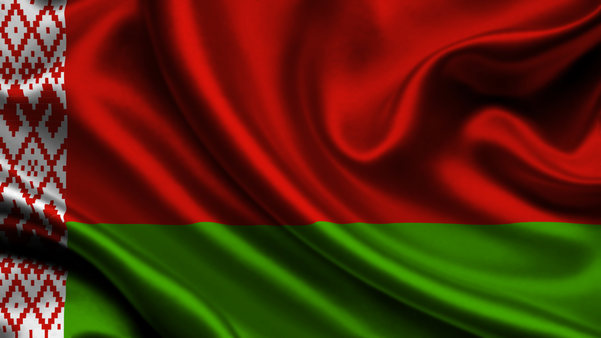 Tapeta Białoruś Flaga w paski 1920x1080 Paski