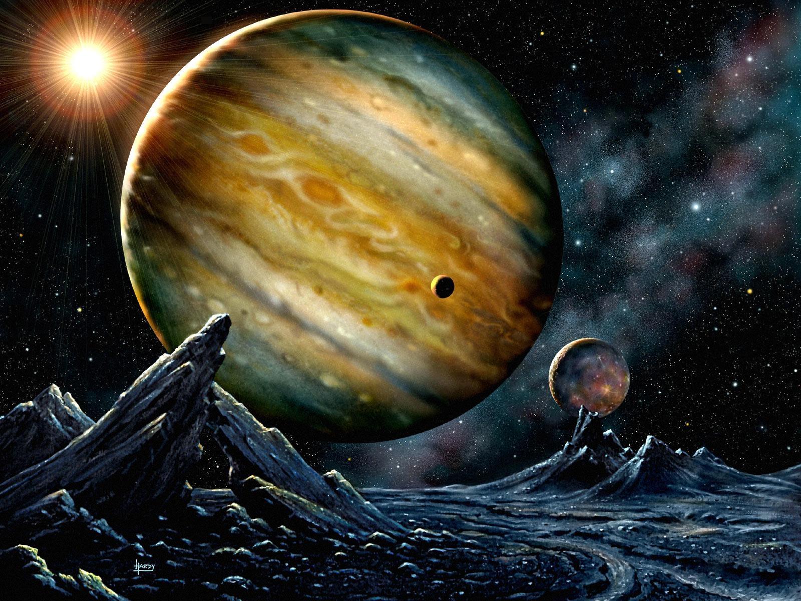 Foto Ruimte planeet Jupiter Planeten