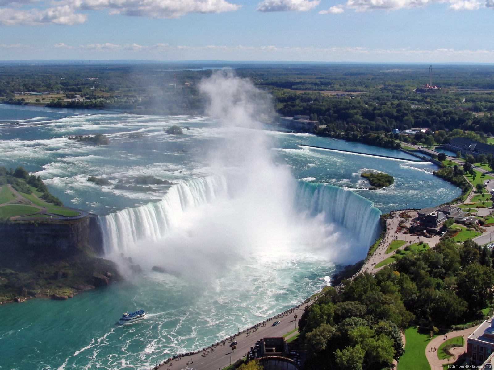 Fonds d'ecran Chute d'eau Canada Niagara Nature télécharger photo