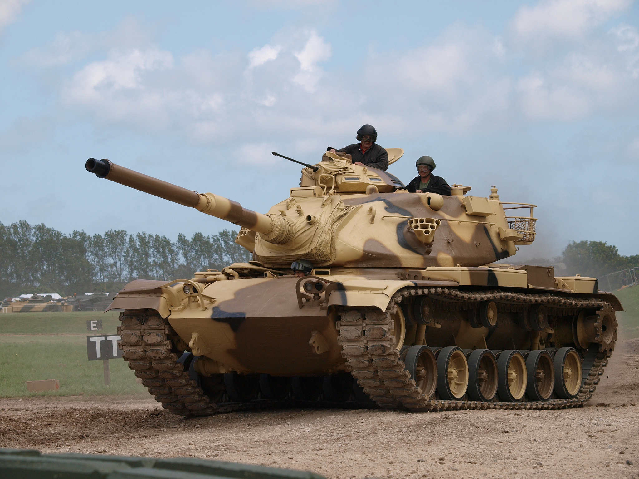 Bilder på skrivbordet stridsvagn M48A1 Militär Stridsvagnar